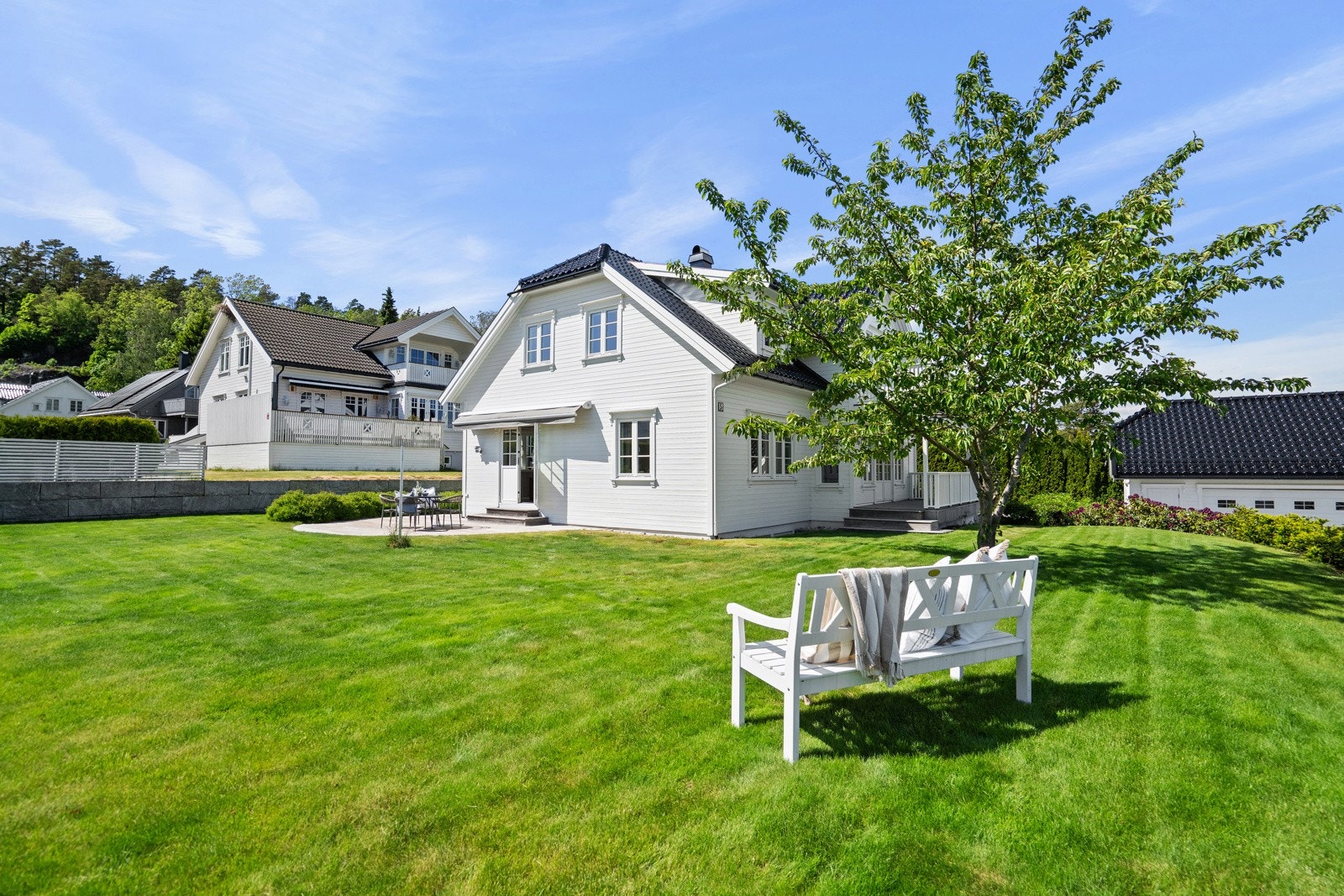 Nydelig hagetomt med perfekt størrelse for store og små! Galleribilde