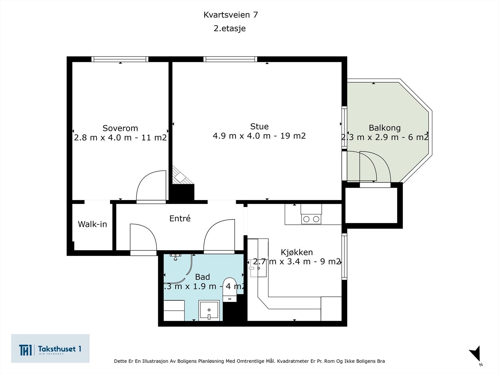 Planskisse - bli kjent med ditt nye hjem! Galleribilde