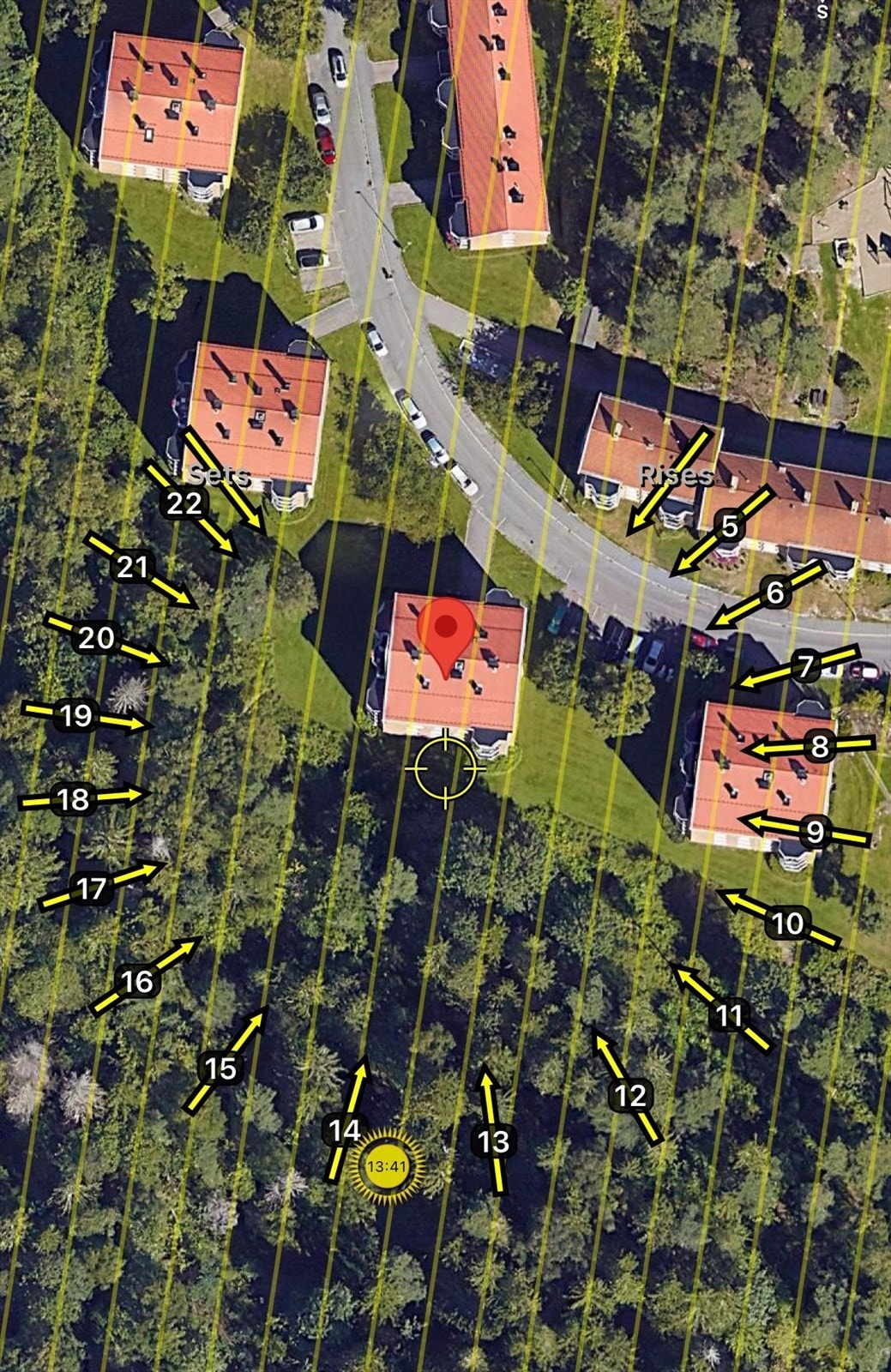 Det er fine solforhold på balkongen Galleribilde