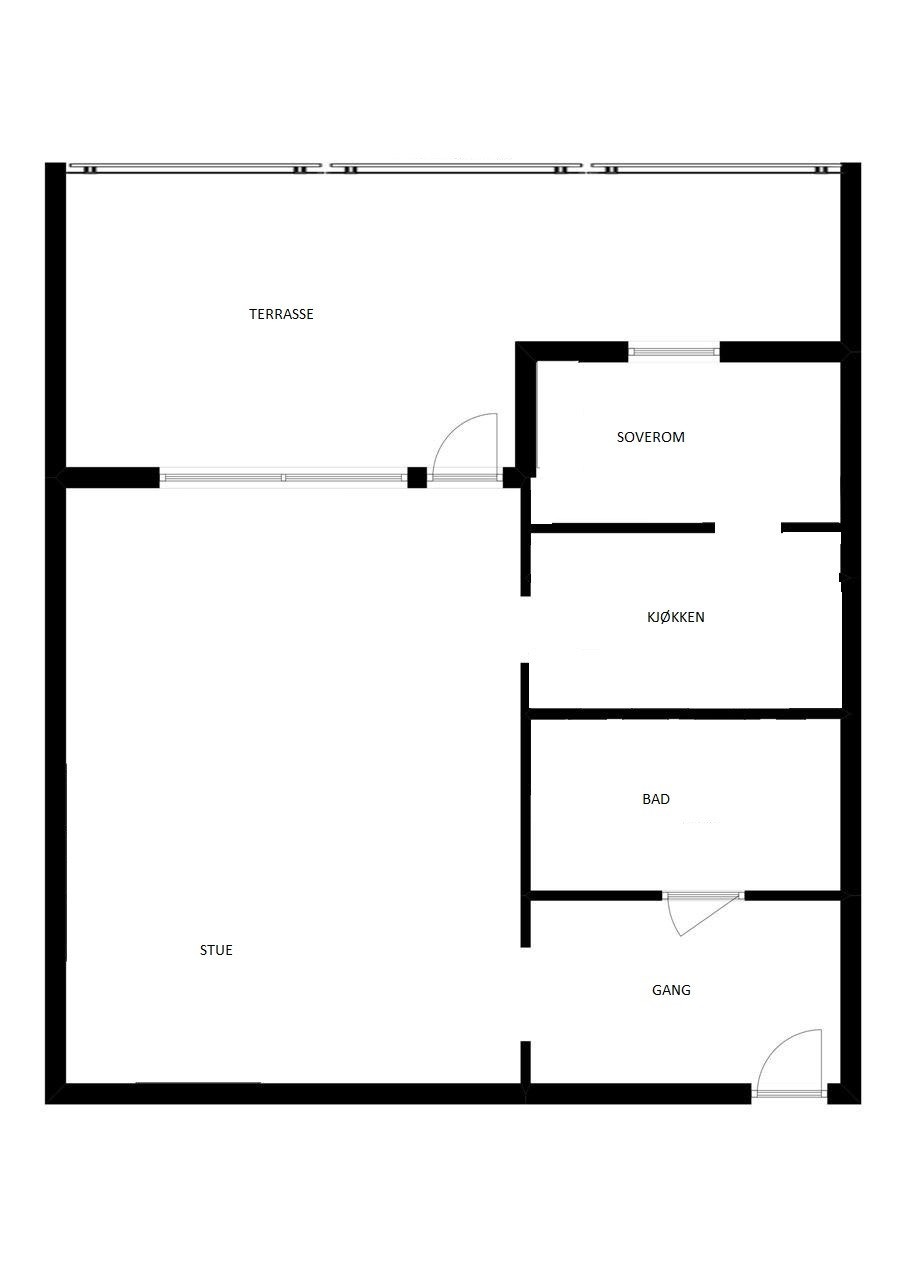 Plantegning Galleribilde