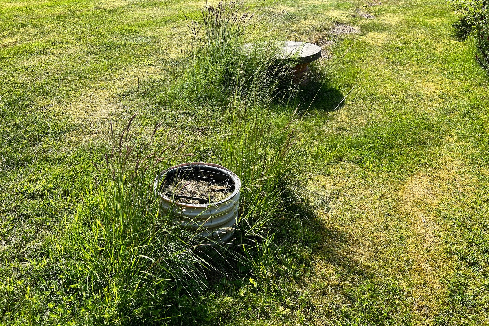 Det er lagt inn vann og avløp inn på tomten Galleribilde