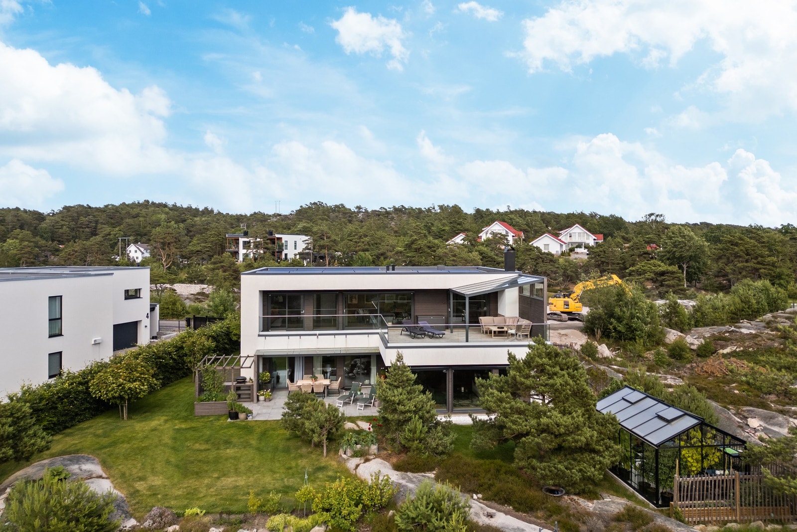 Boligområde er nyetablert og stilsikkert Galleribilde