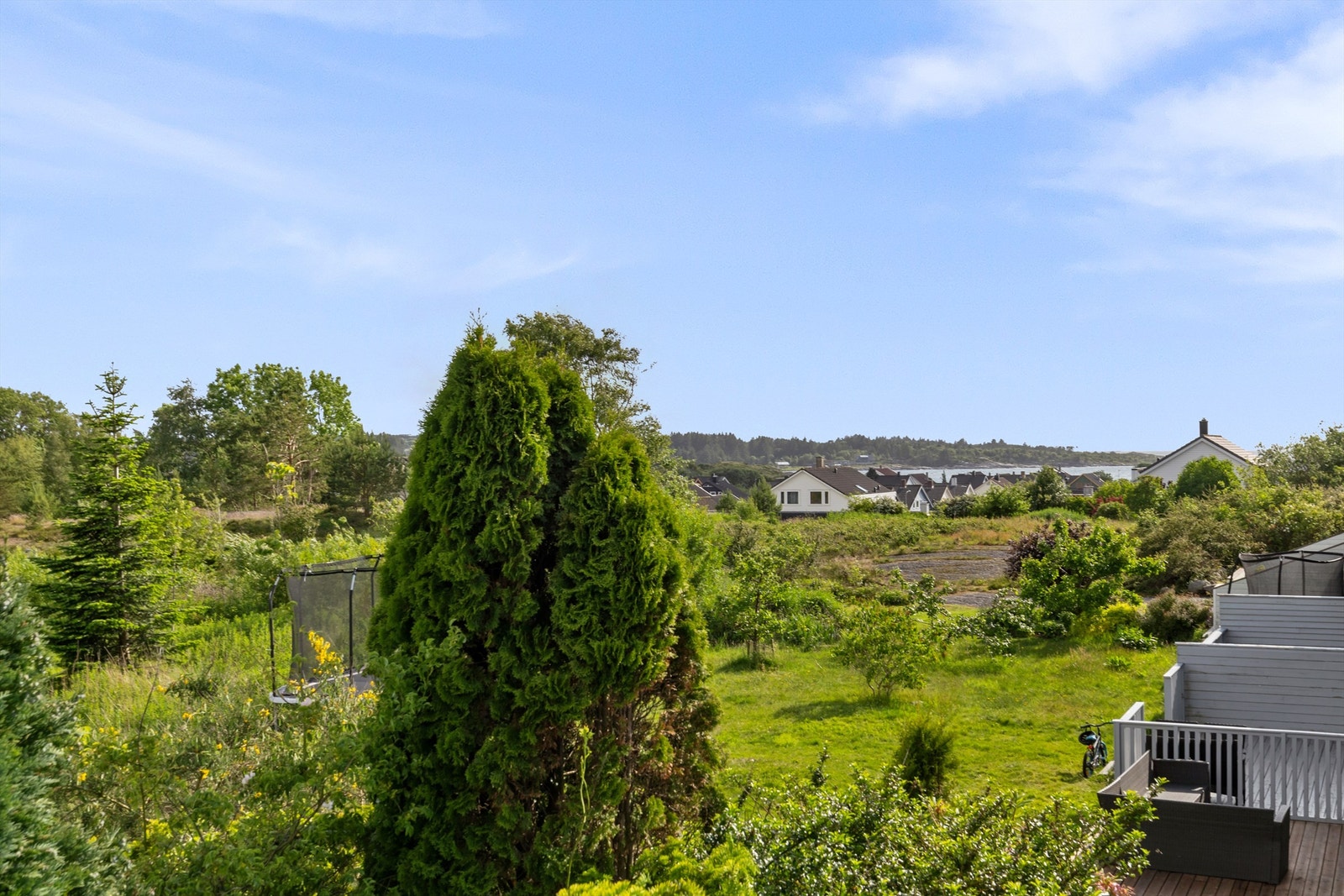 Utsikt fra veranda Galleribilde
