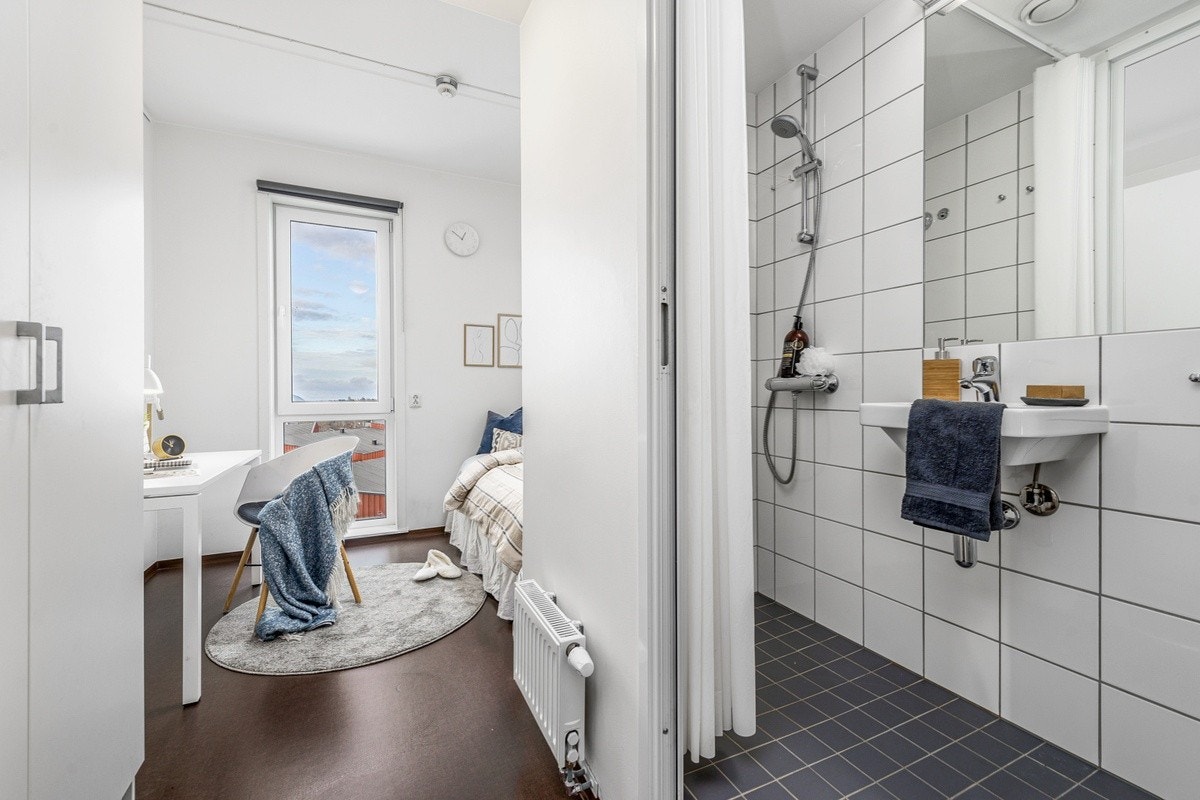 Eget bad inne på rommet Galleribilde