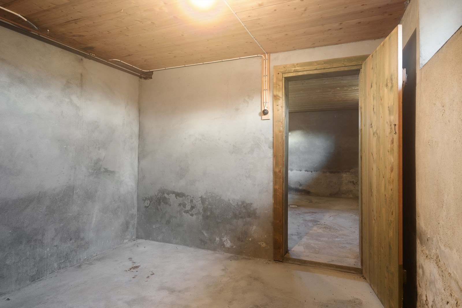 Rom i kjeller. Galleribilde