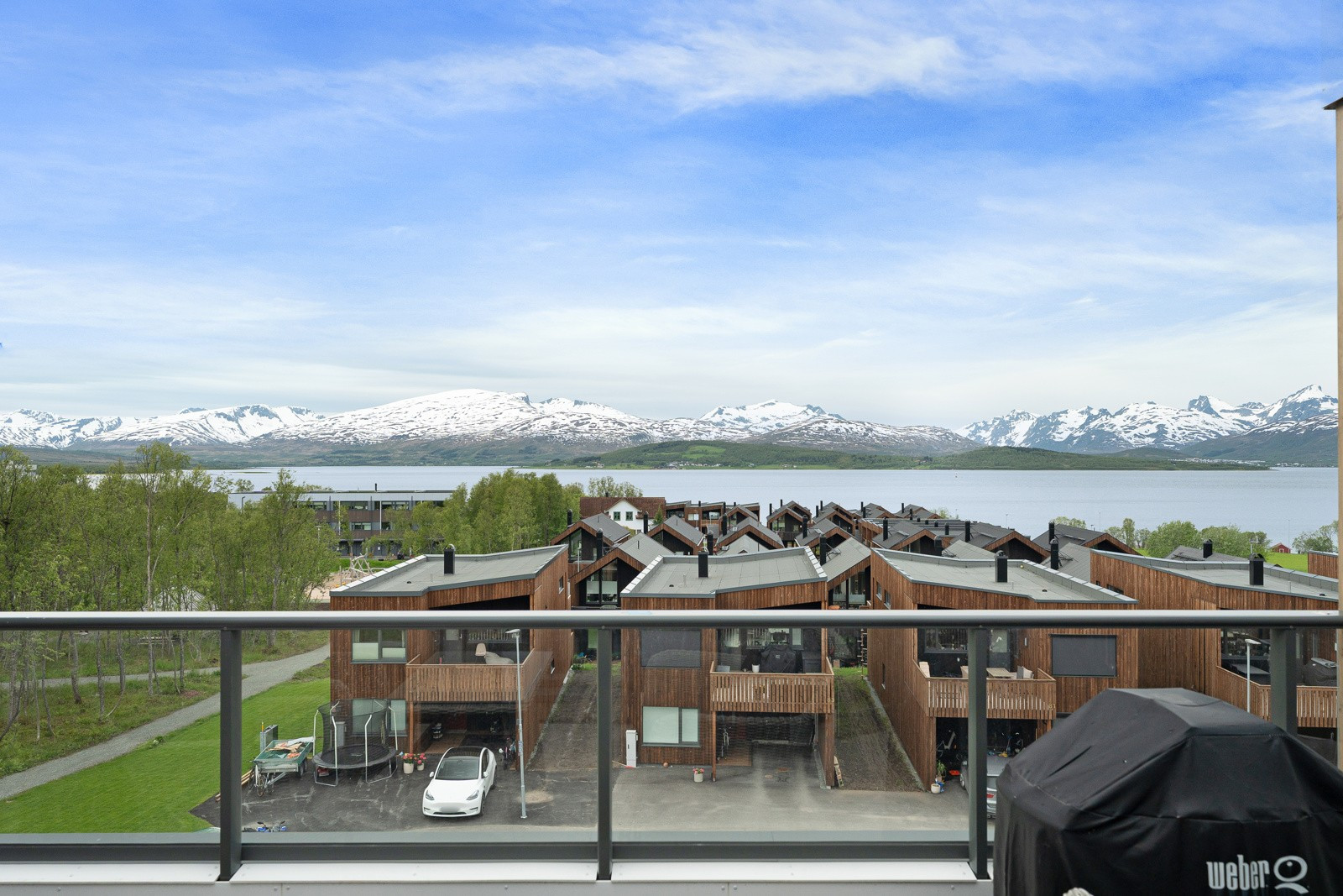 Flott utsikt over Kvaløya.