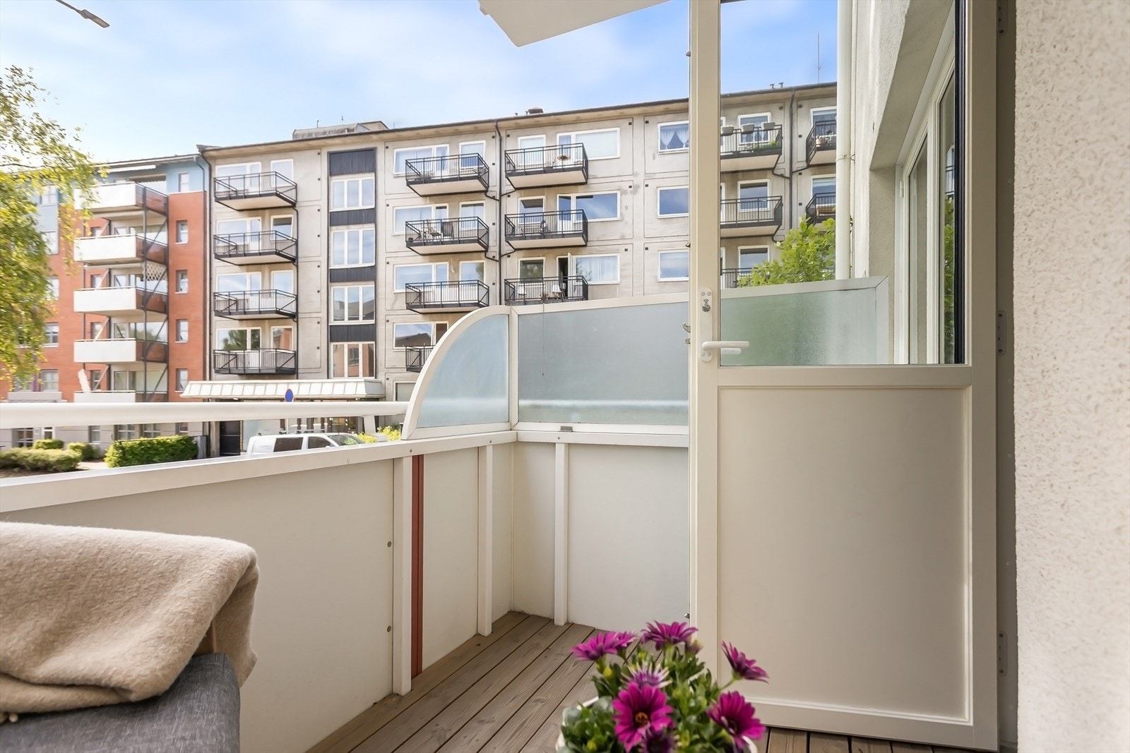 Leiligheten er beliggende i rolige omgivelser Galleribilde