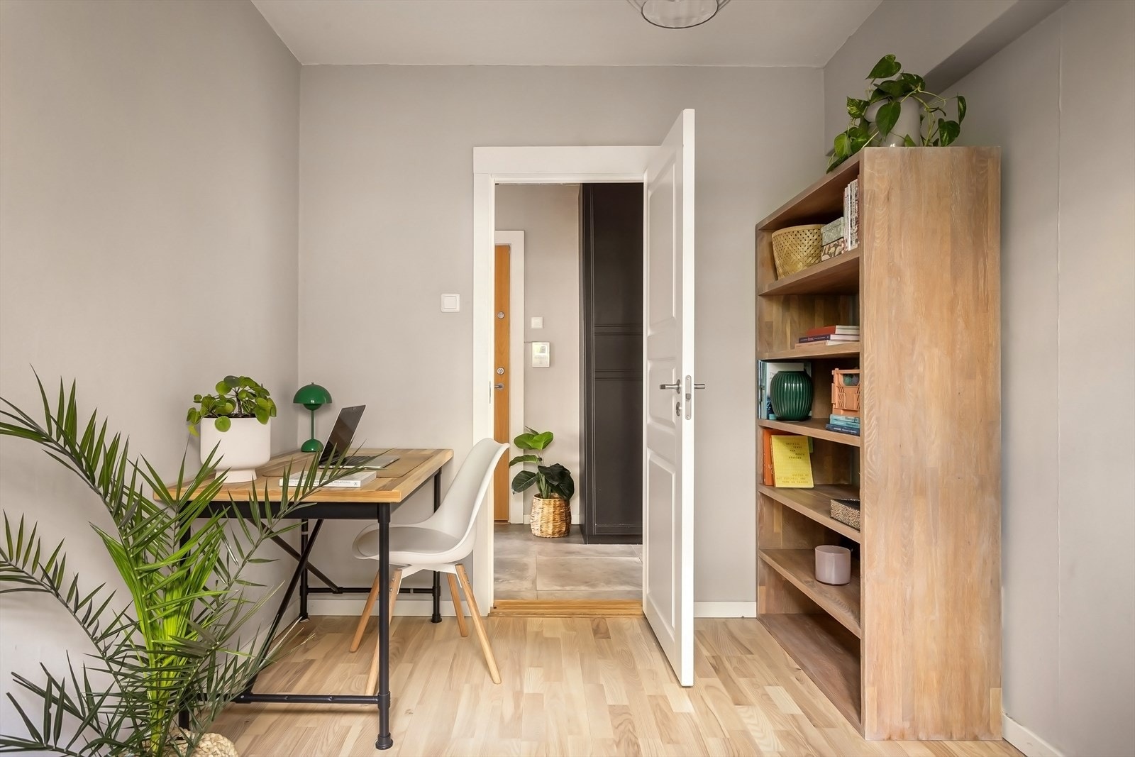 Rommet benyttes i dag som kontor Galleribilde