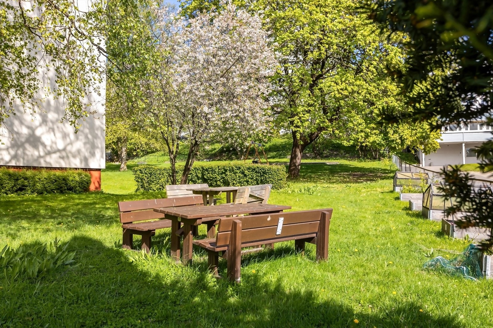 Fellesarealene byr på rikelig med aktiviteter. Det finnes også et selskapslokale man kan søke om å låne Galleribilde