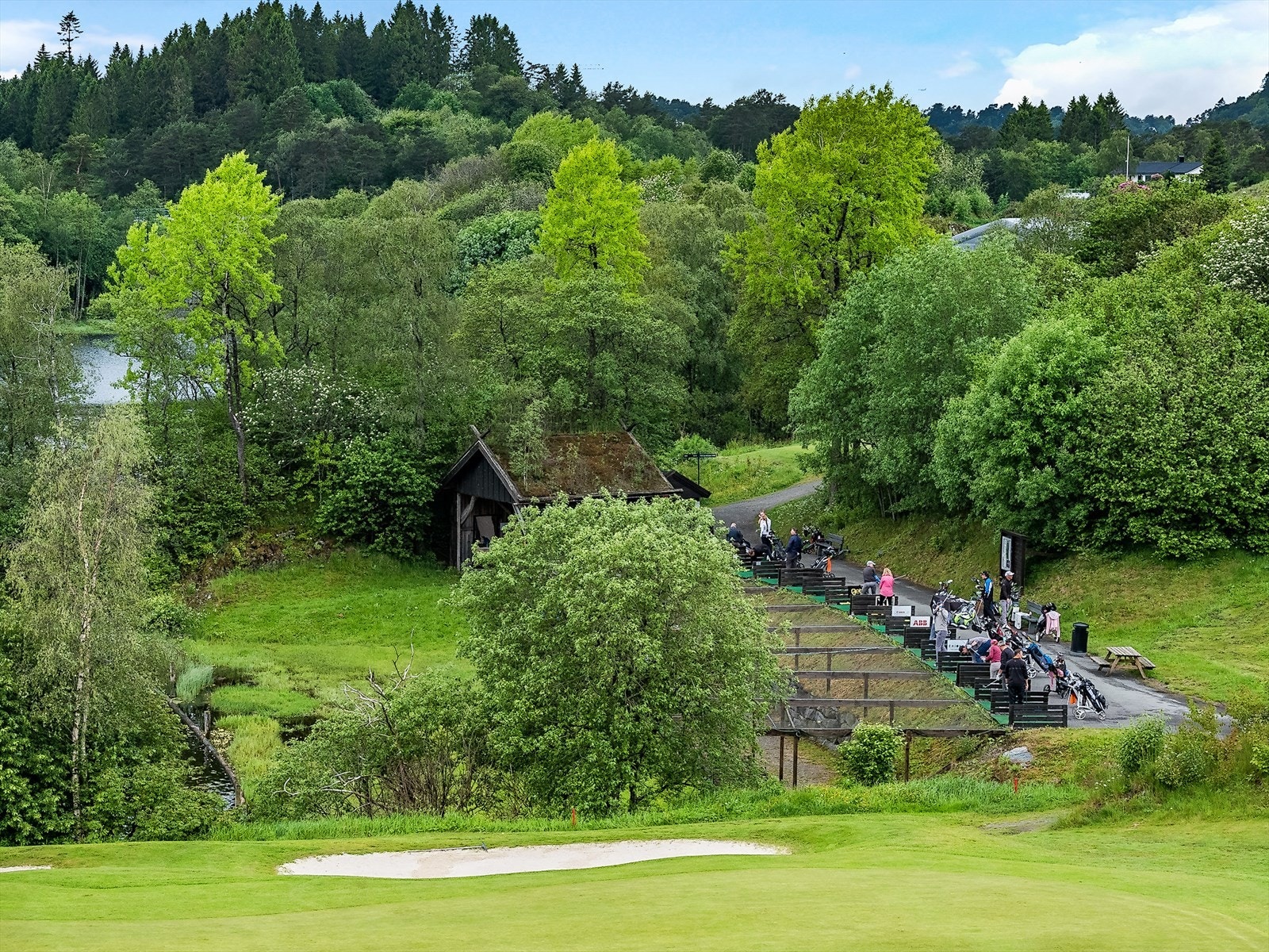 Umiddelbar nærhet til golfbanen. Galleribilde