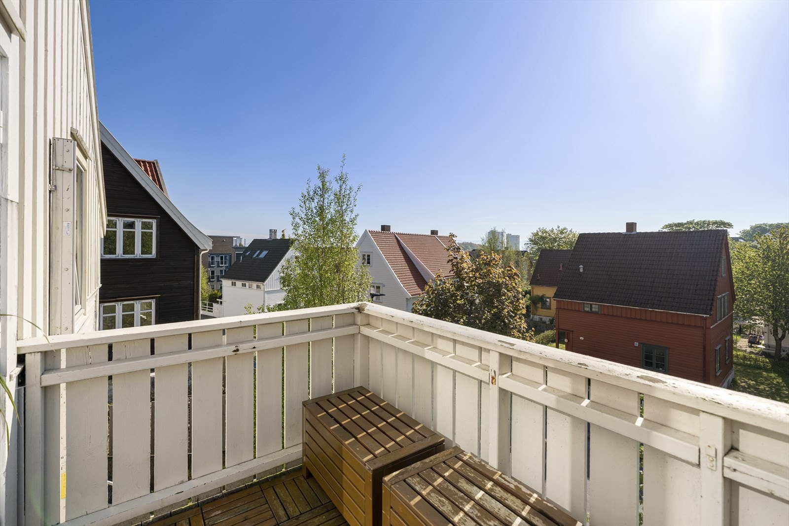 Sørøstvendt balkong Galleribilde