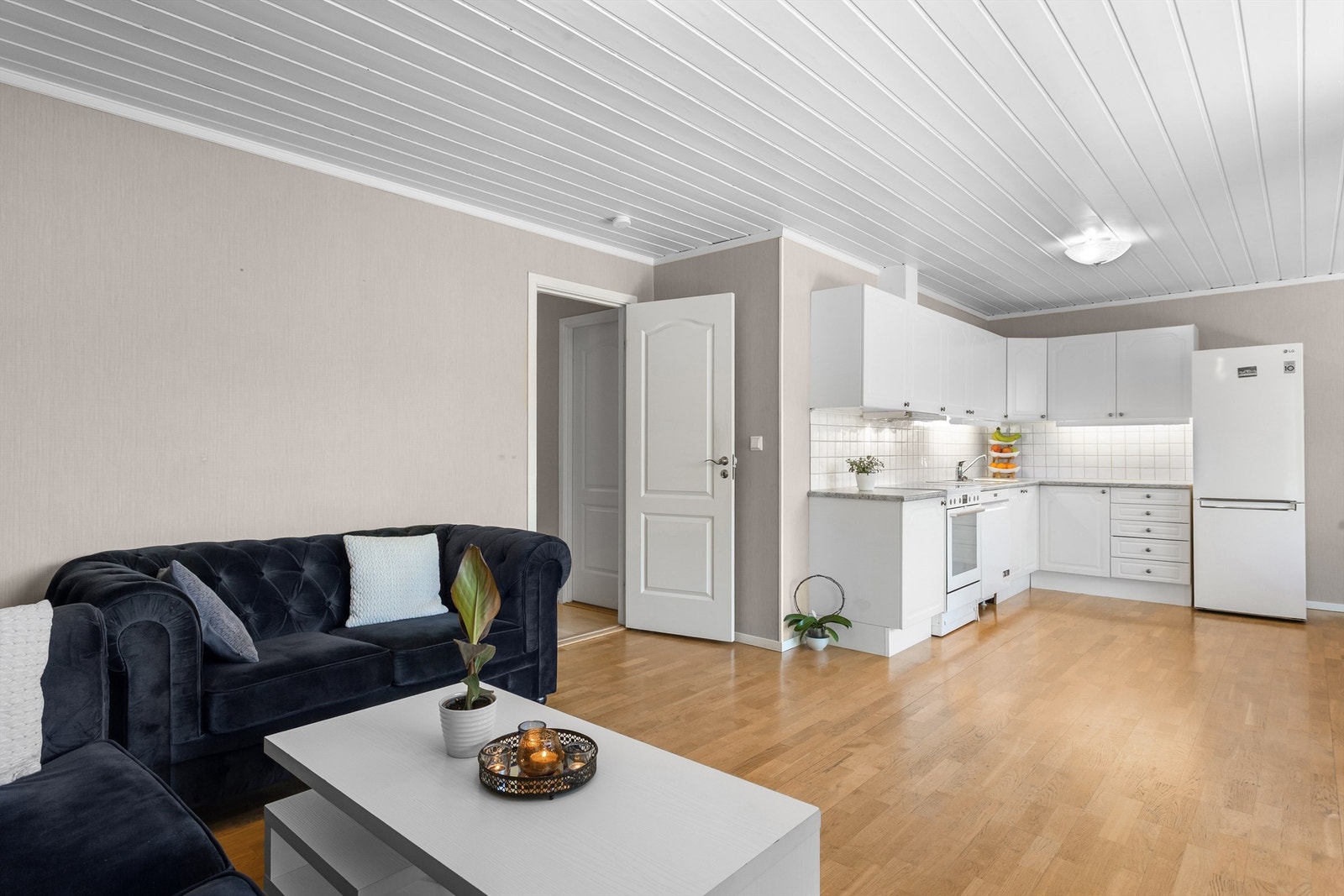 Praktisk planløsning med alt på en flate Galleribilde