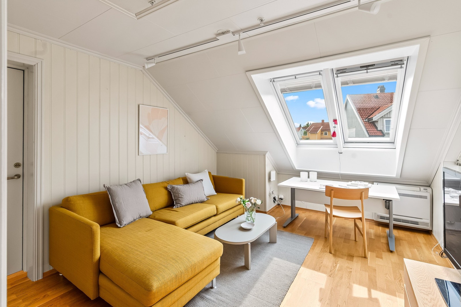 Soverom 3 er innredet som stue. Galleribilde