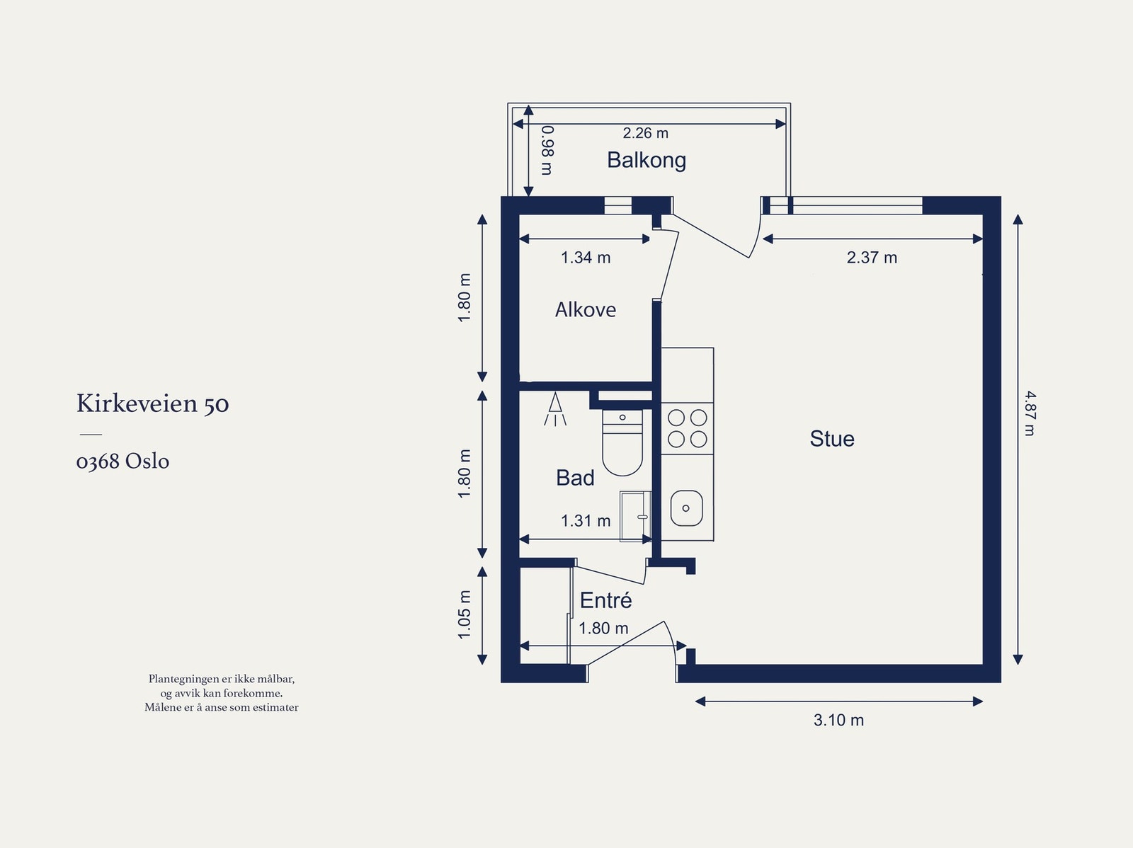 Alternativ plantegning. Galleribilde