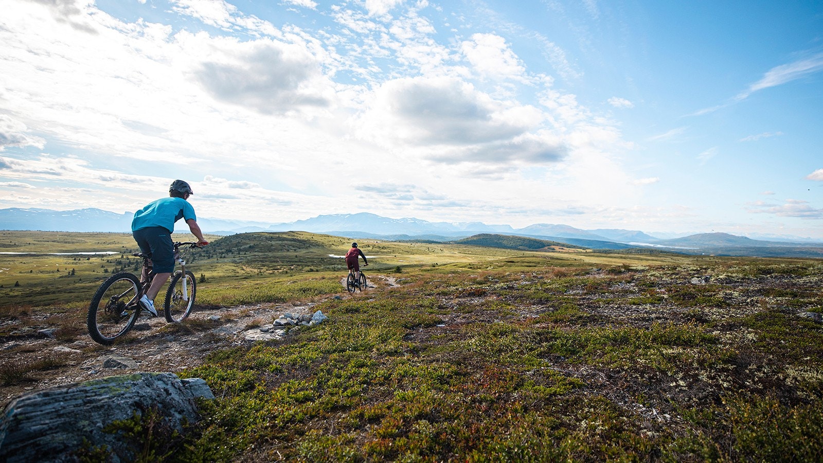 Stisykling på Golsfjellet. Galleribilde