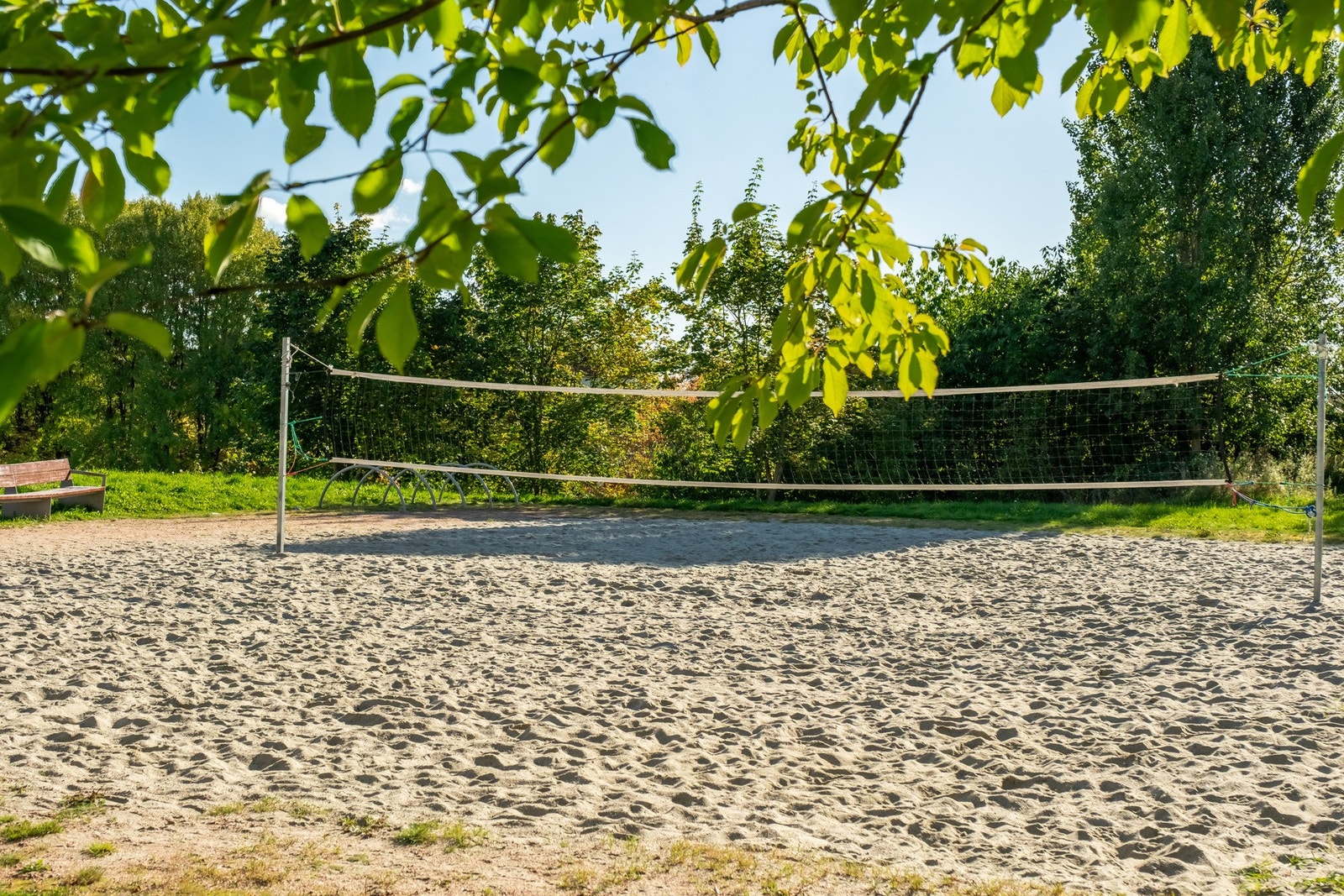 Her er det også mulighet for aktiviteter som volleyball. Galleribilde