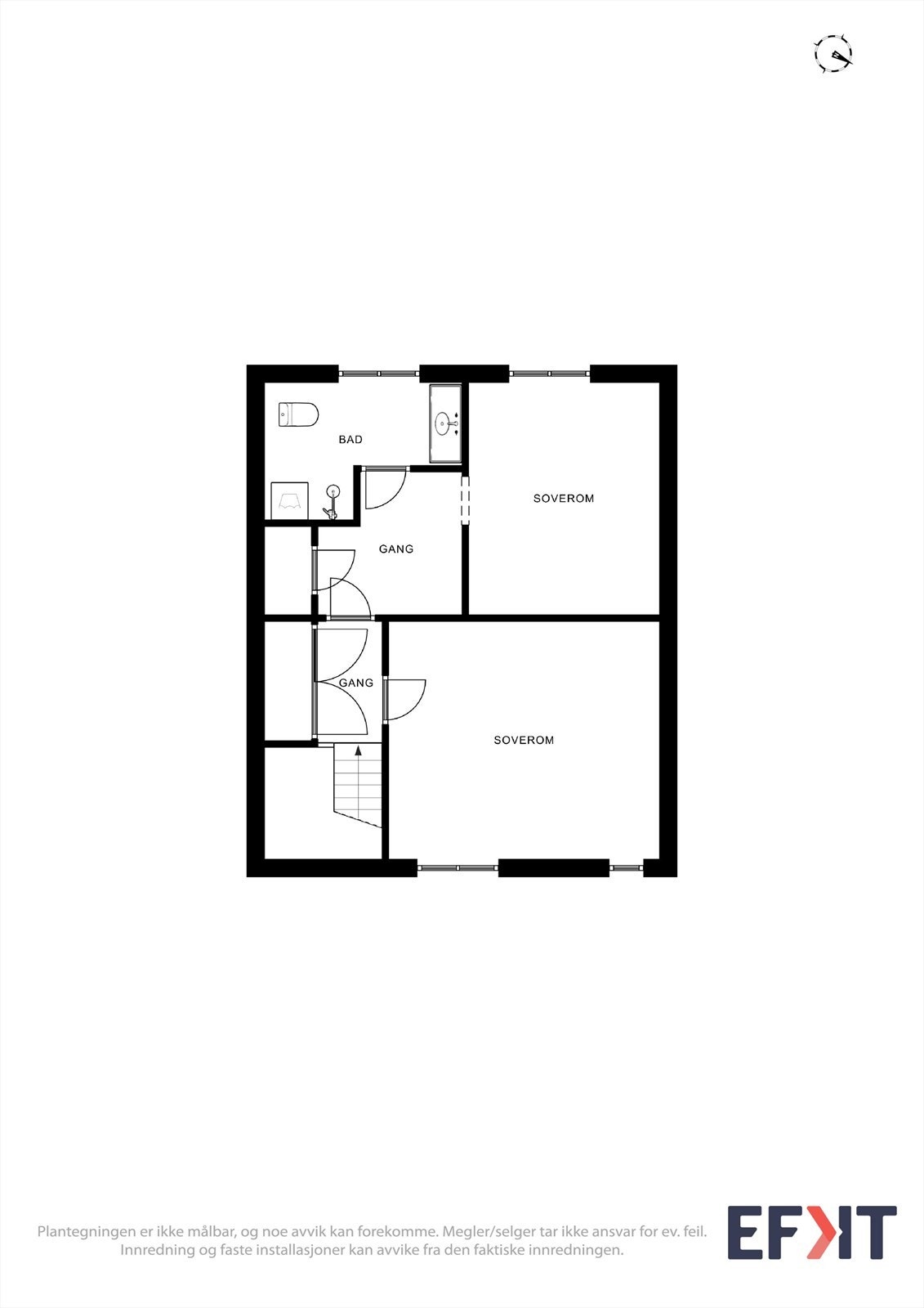 Plantegning - 2. etasje Galleribilde