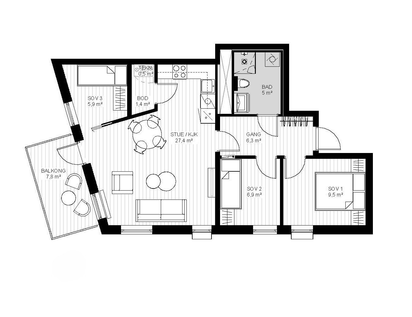 Planløsning Galleribilde