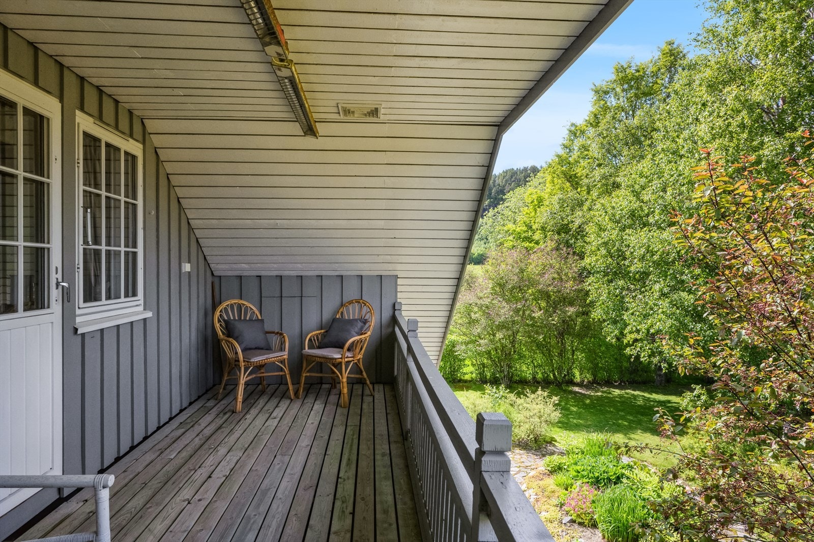 Begge terrassene i 2.etg.er på 12 kvm. Galleribilde