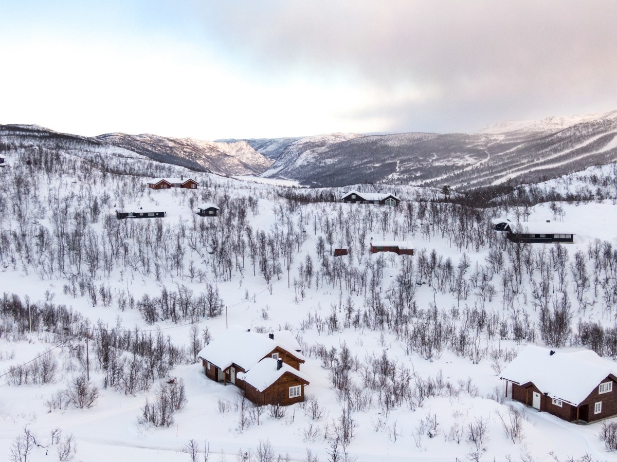 Utsikt nedover Sudndalen. Galleribilde