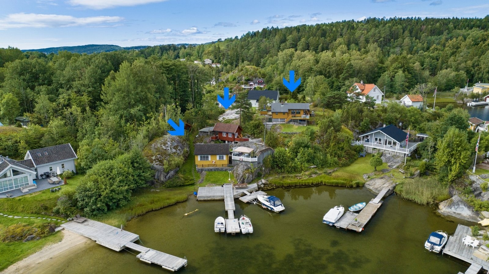 Oversiktsbilde Løvøya Galleribilde