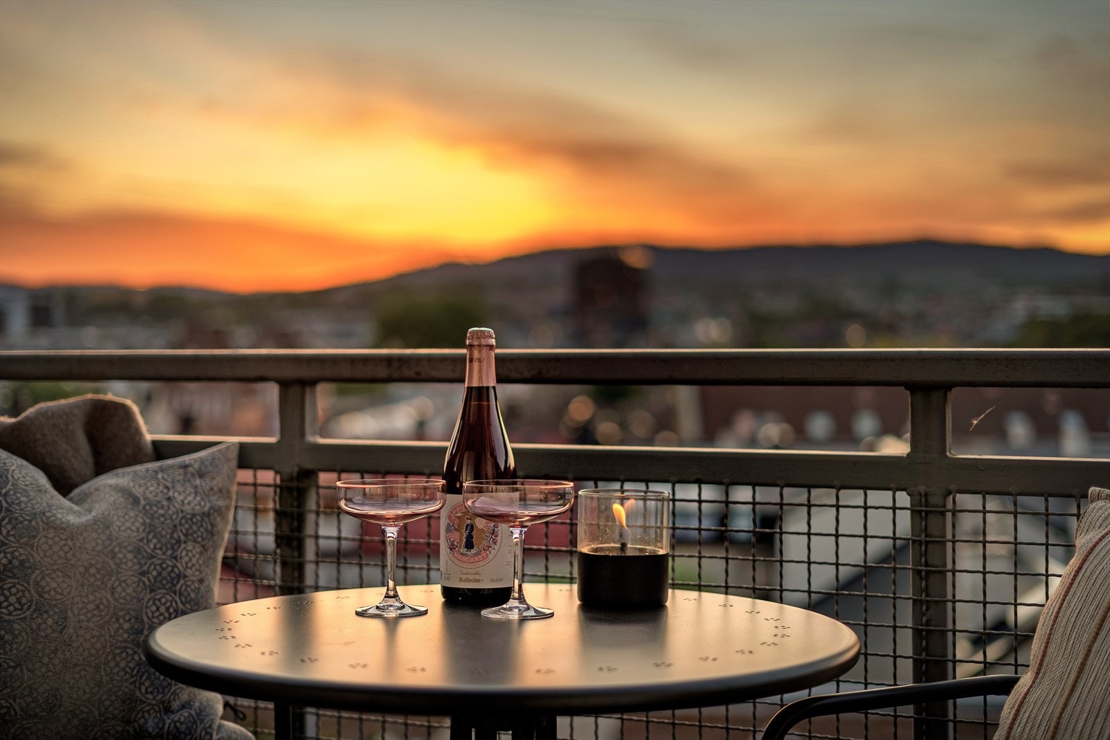 Kveldsstemning. Galleribilde