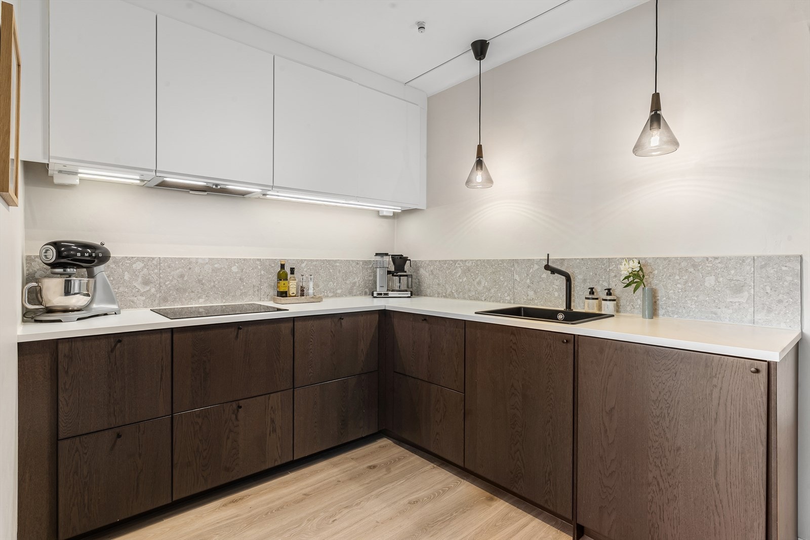 Her er det god plass til flere kokker og matglade gjester. Galleribilde