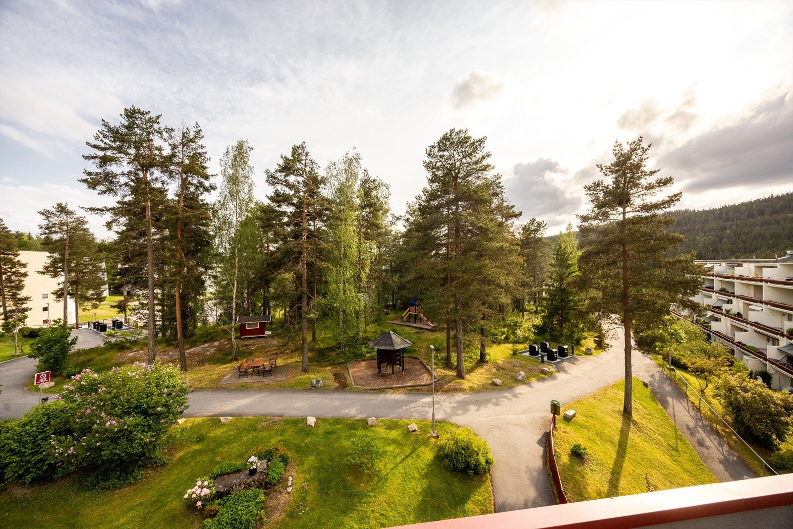 Flott utsikt fra balkongen! Galleribilde