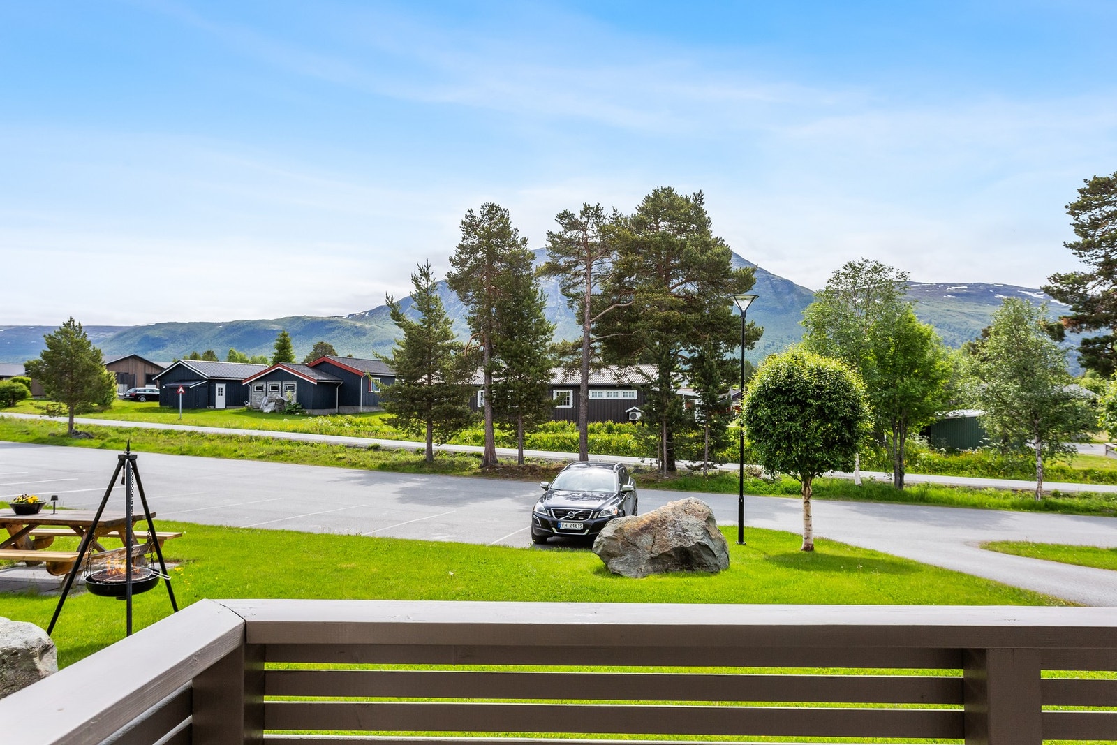 Her kan man nyte flott utsikt. Galleribilde