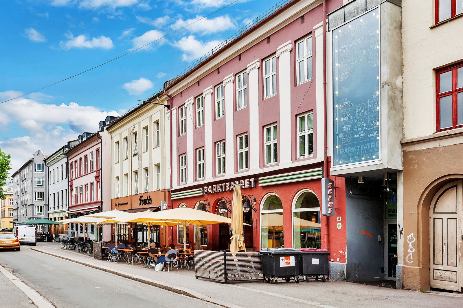 Rolig og tilbaketrukket beliggenhet, men samtidig svært sentralt. Galleribilde