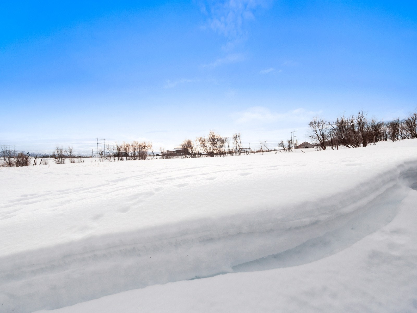 Utsikt fra verandaen i midten av april... Galleribilde