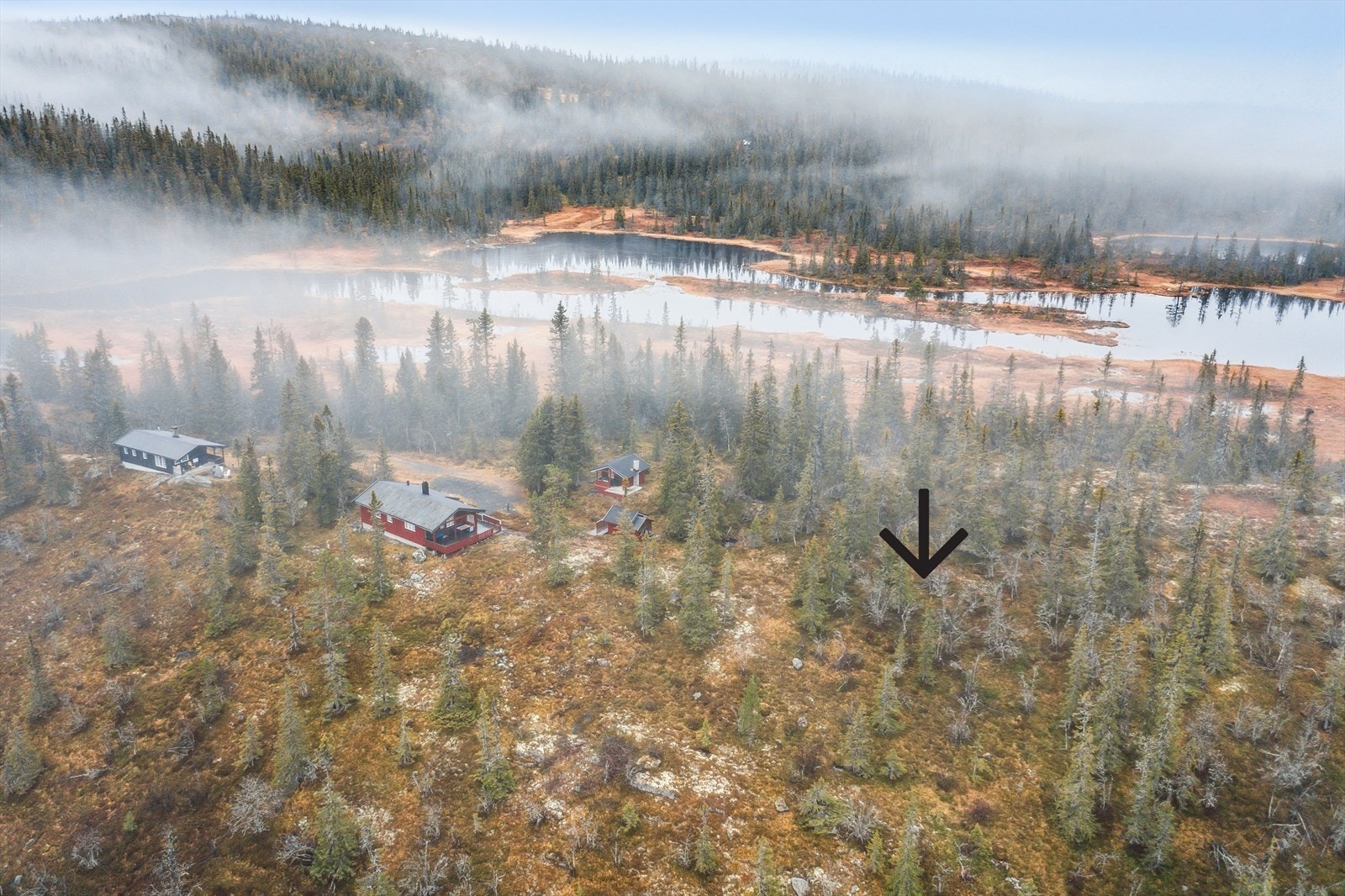 Eiendomsmegler 1 Fjellmegleren har gleden av å presentere denne tomten i Holmetjednvegen! Galleribilde