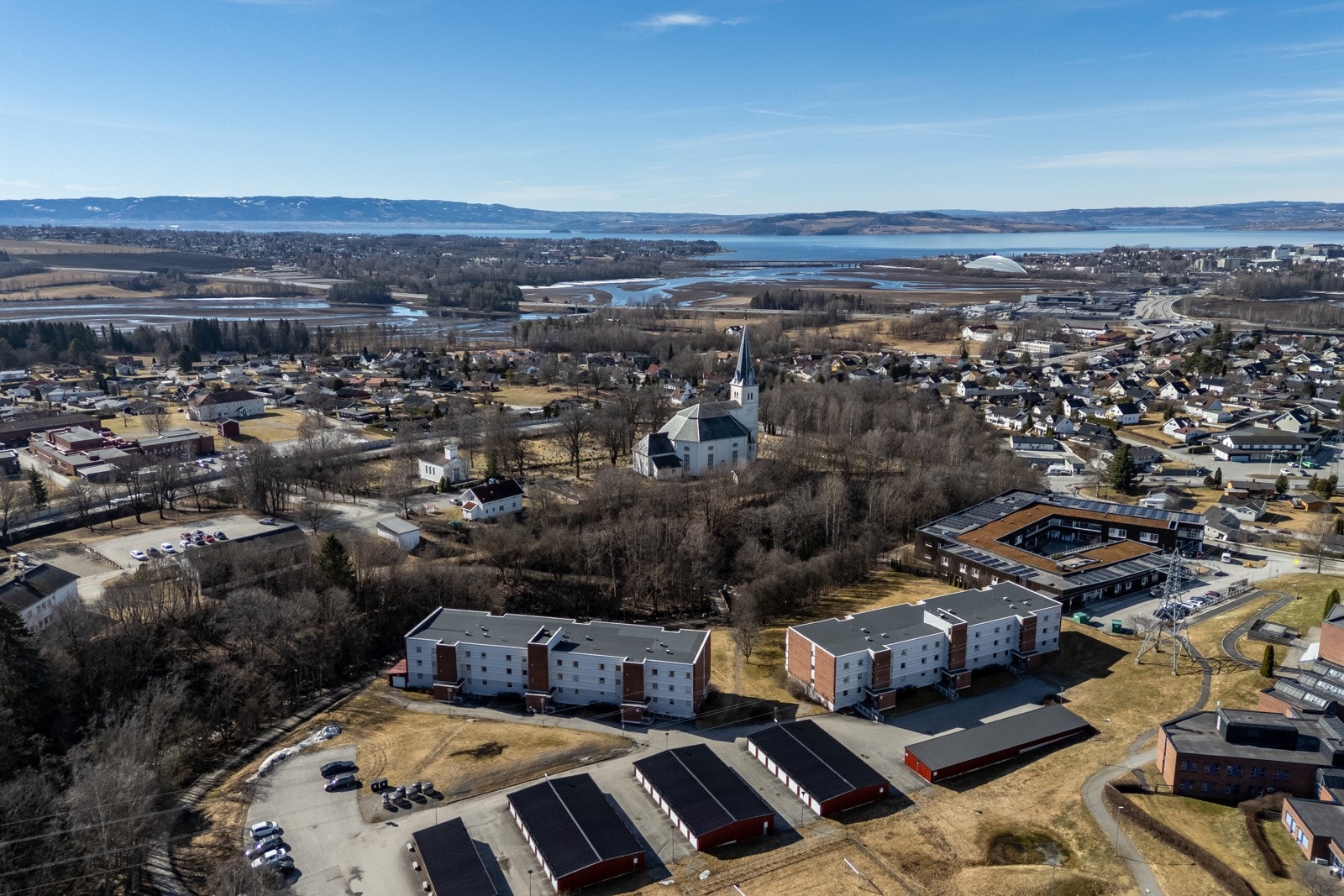 Dronefoto Galleribilde