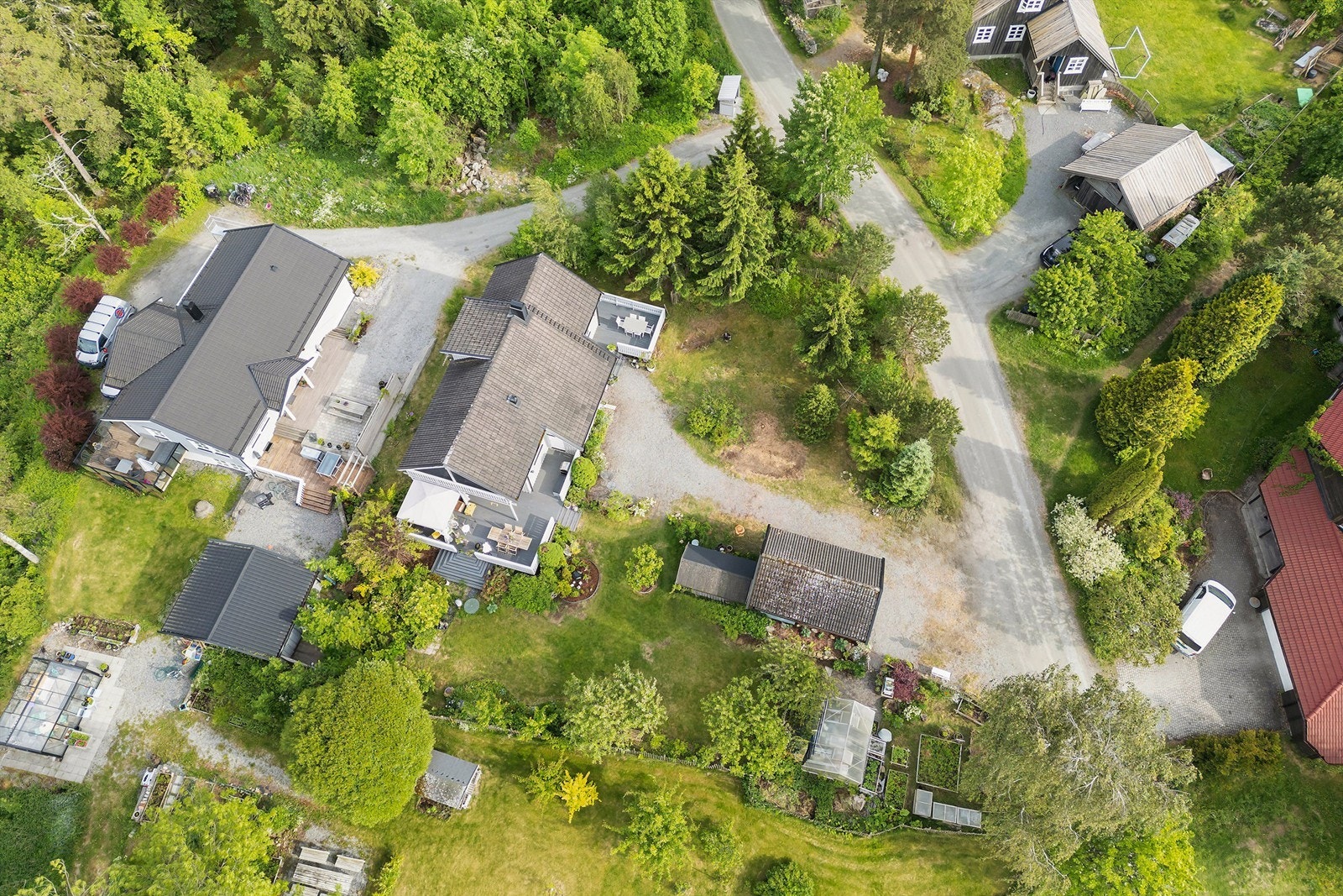 Oversiktsbilde av tomten Galleribilde