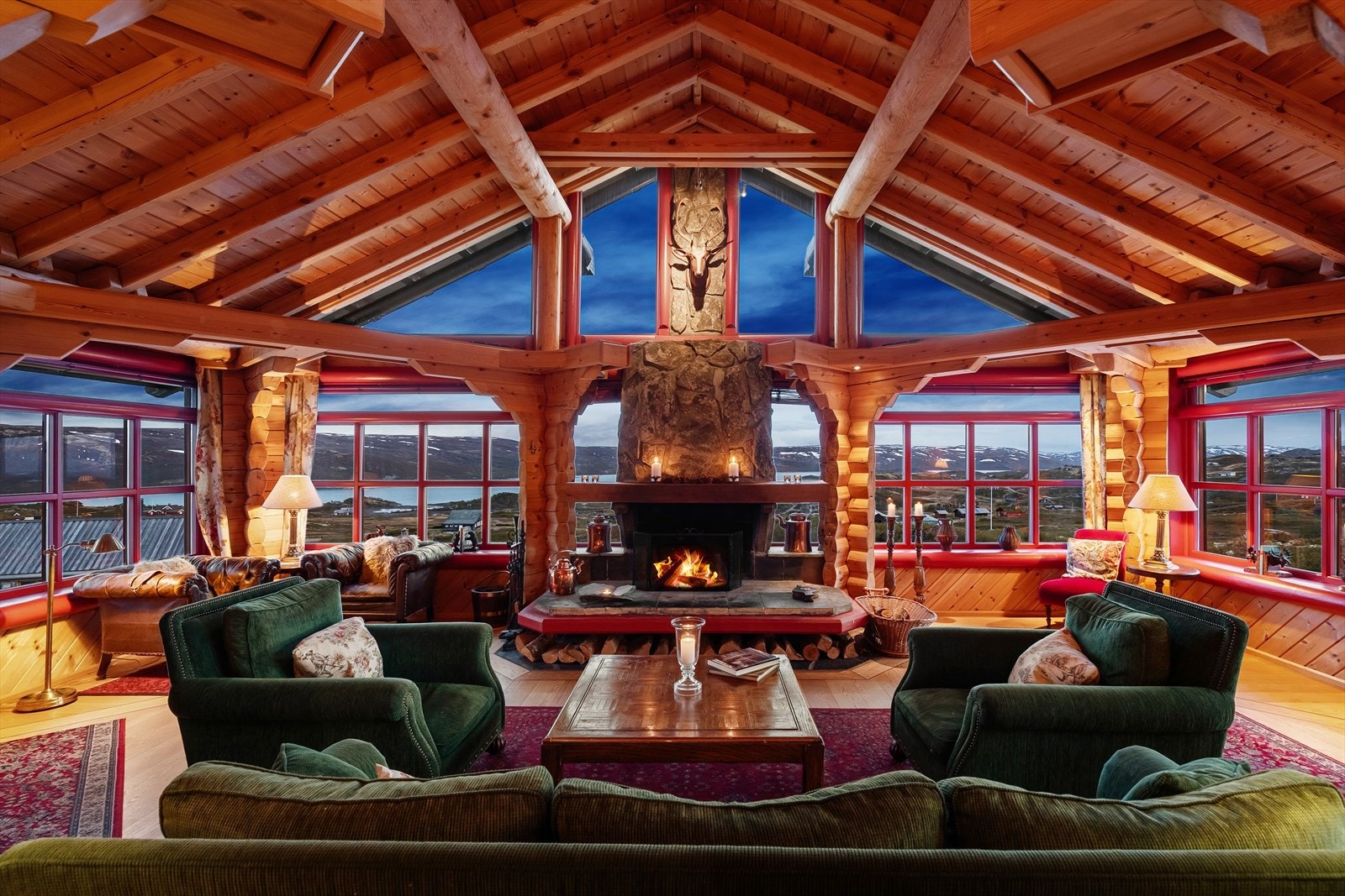 Hytten er bygget med høy standard og de beste kvaliteter. Galleribilde