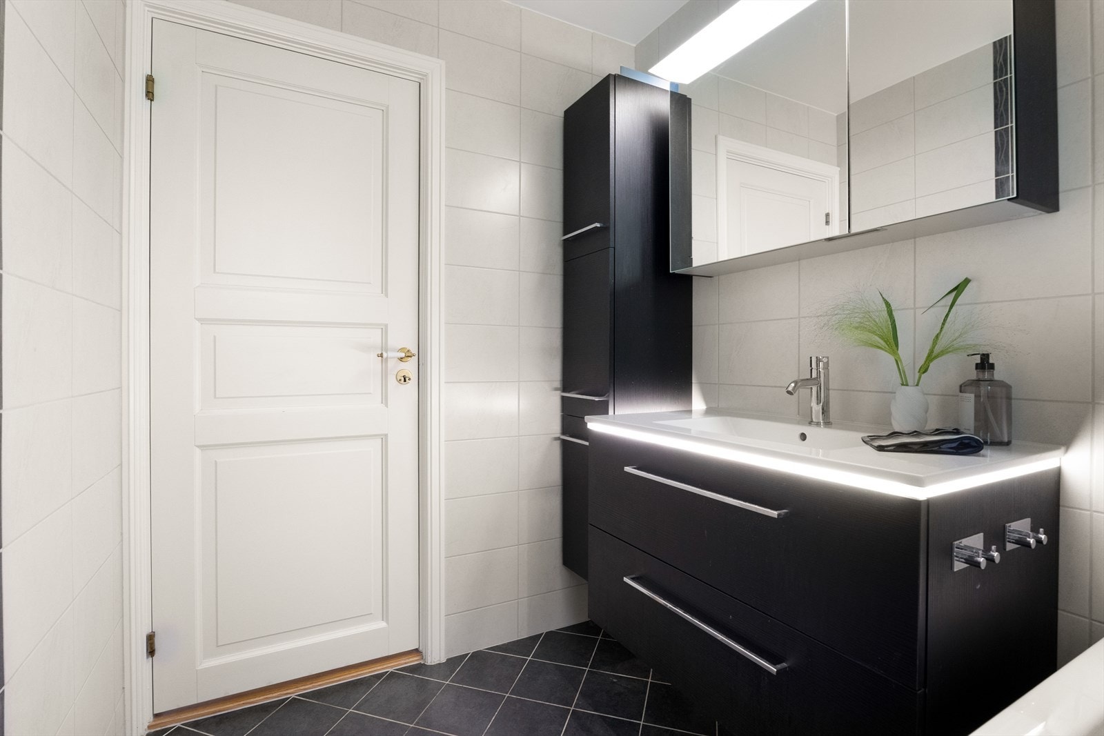 Baderommet ble pusset opp i 2022. Galleribilde