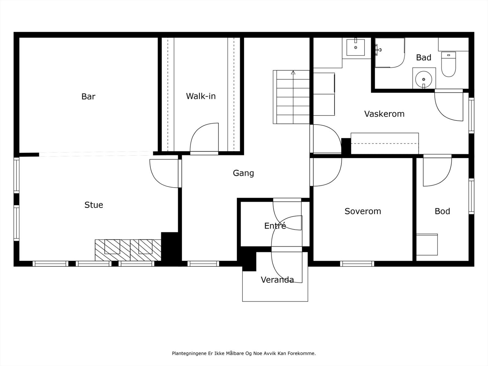 Plantegning underetg. Galleribilde
