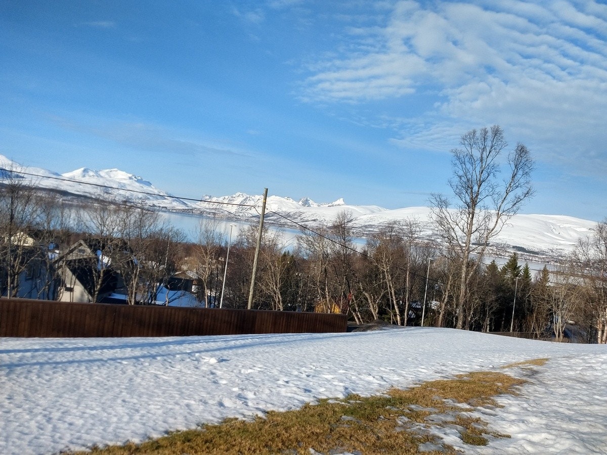 Utsikt fra veranda Galleribilde