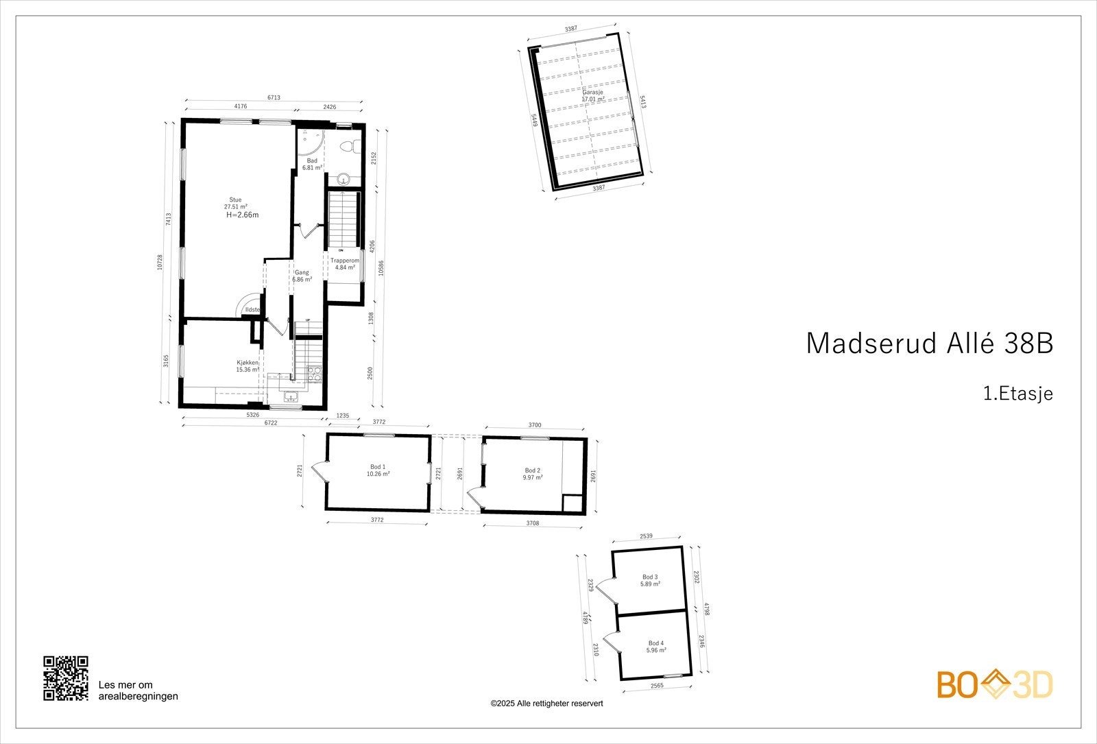 Madserud Allé 38B-1. etasje Galleribilde