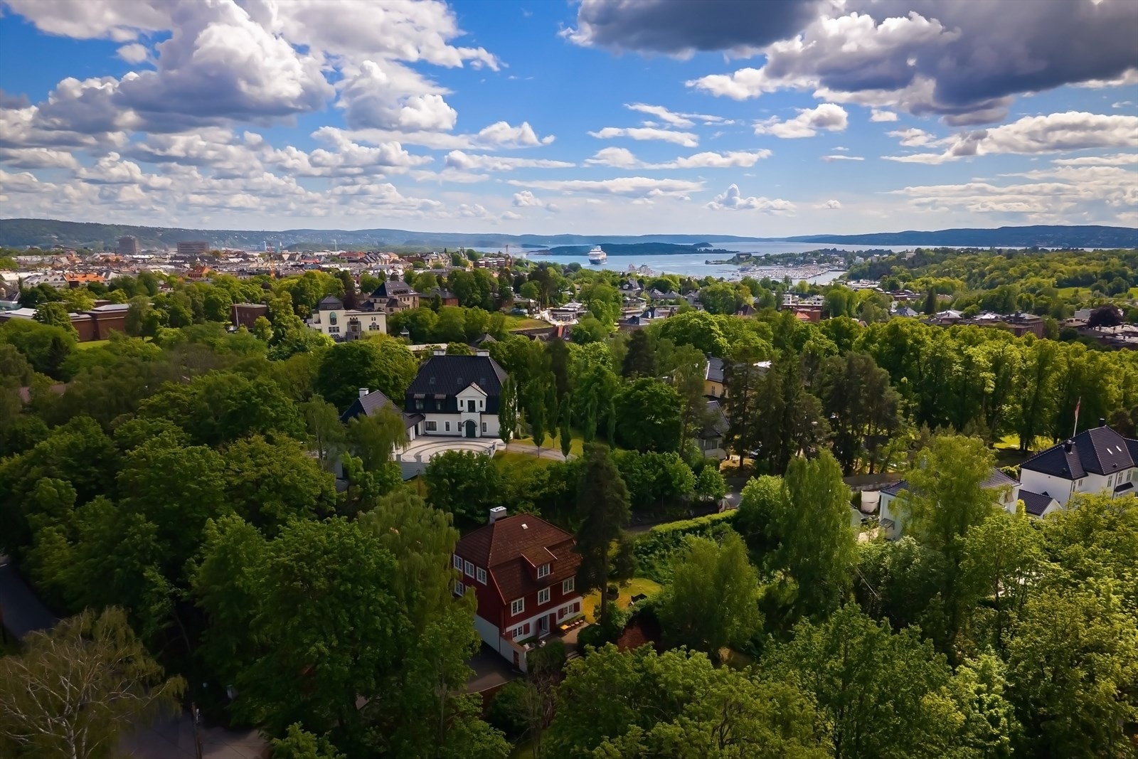 I mer enn et århundre har Madserud allé vært synonymt med elegante, eksklusive villaeiendommer Galleribilde