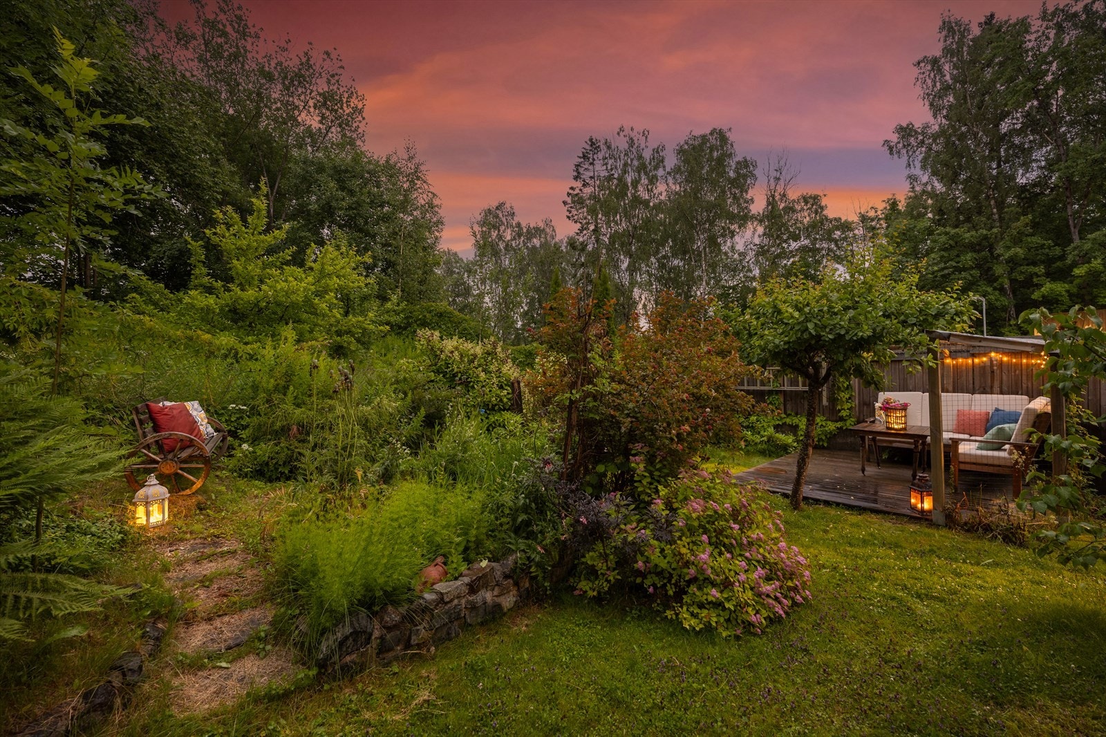Her er det godt med rom for lek, grill og hygge! Galleribilde