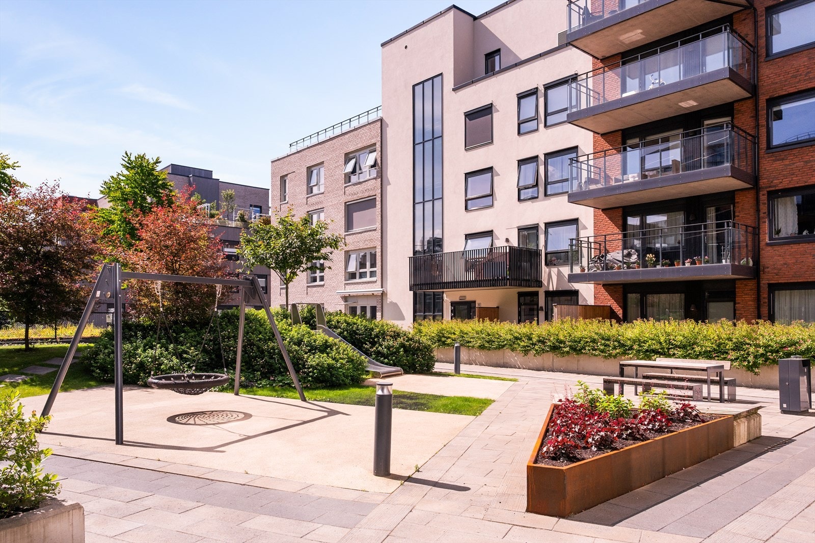 Godt opparbeidet uteområde. Galleribilde