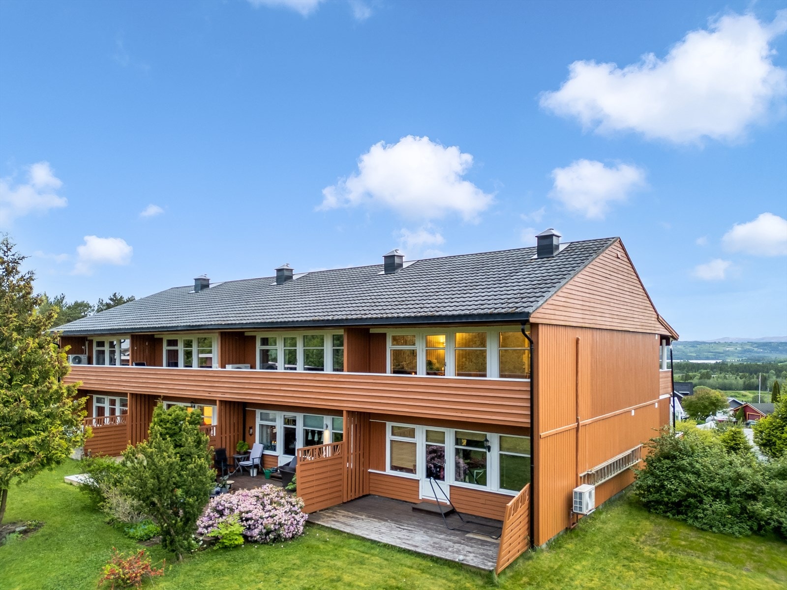 Leiligheten ligger i 2. etasje på hjørnet Galleribilde