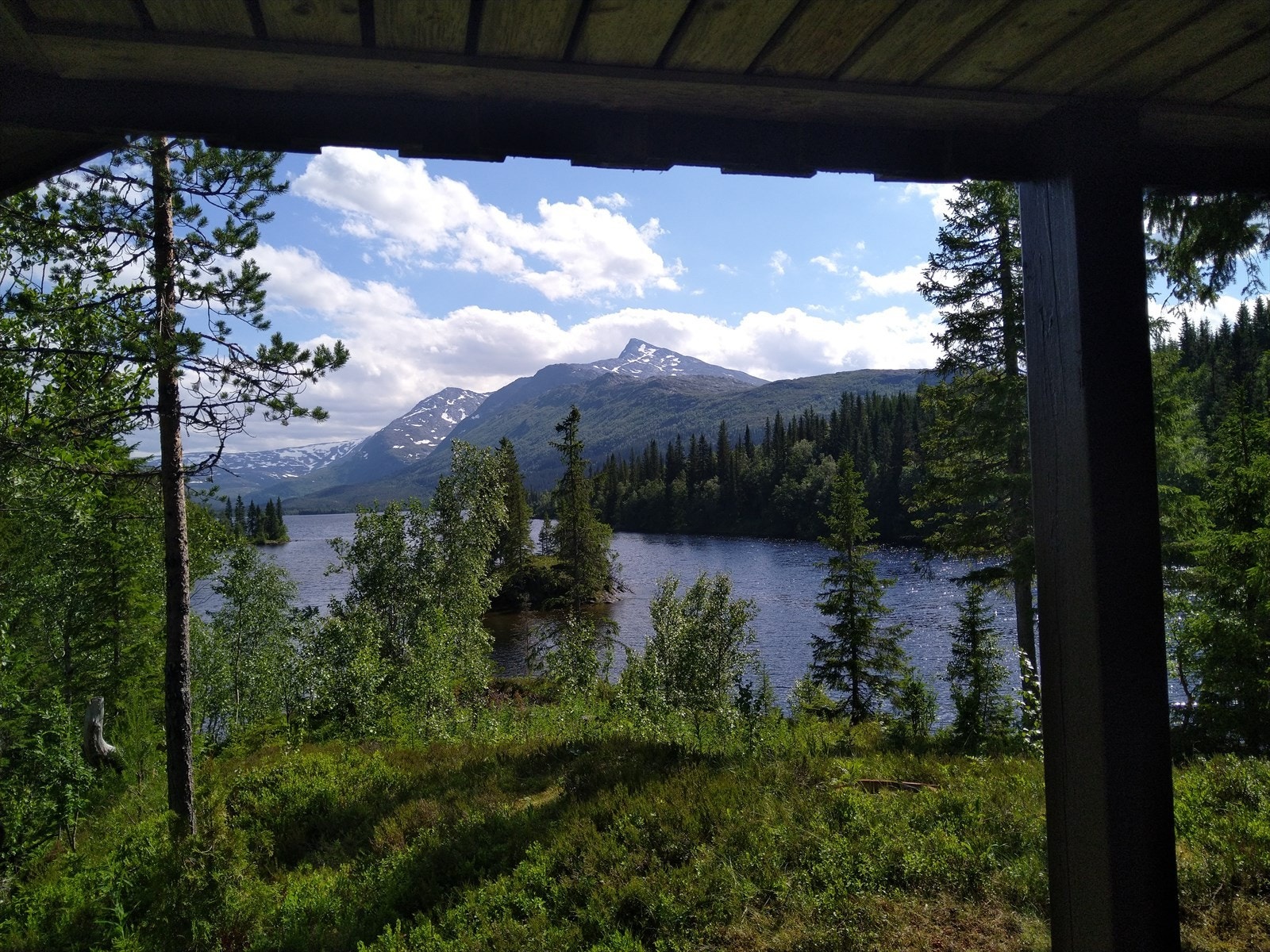 Utsikt mot Lukttind Galleribilde