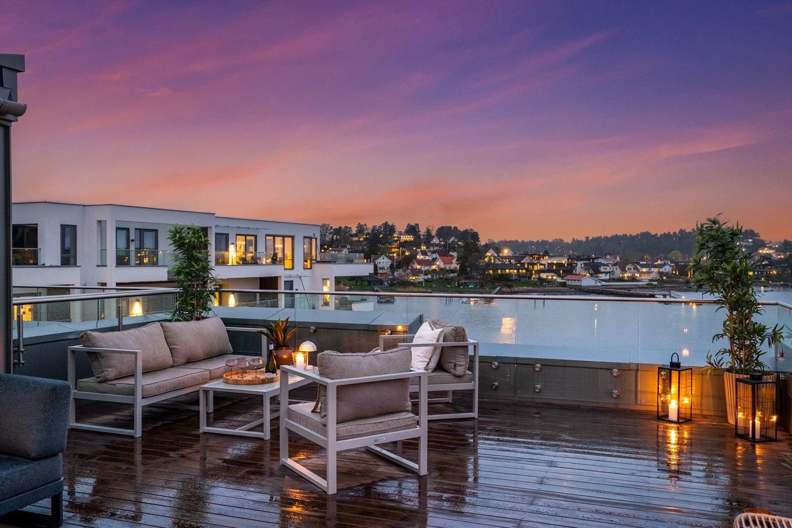 Kveldsstemning Galleribilde