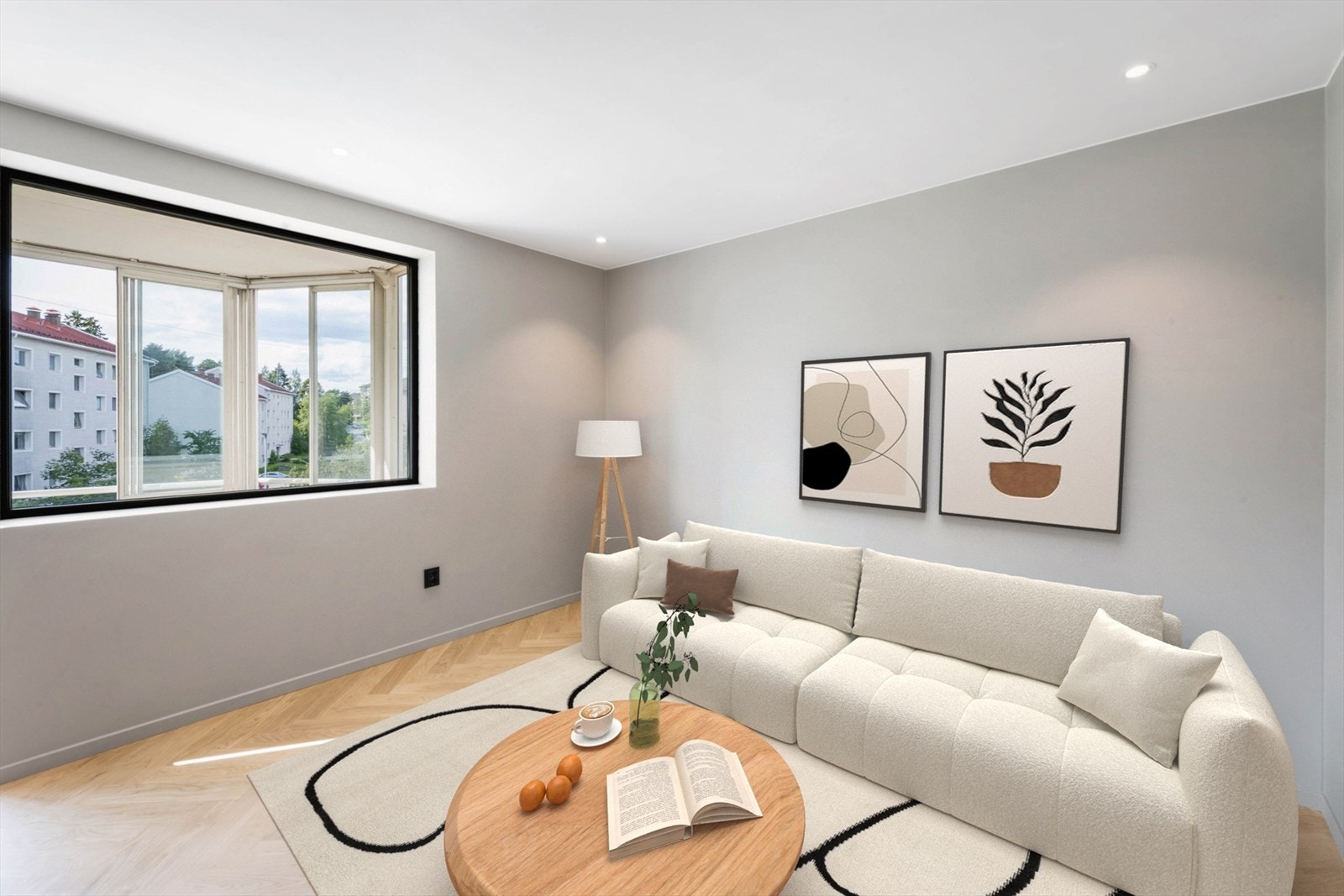 Obs - Digital møblering. Innredning er ikke målbar Galleribilde