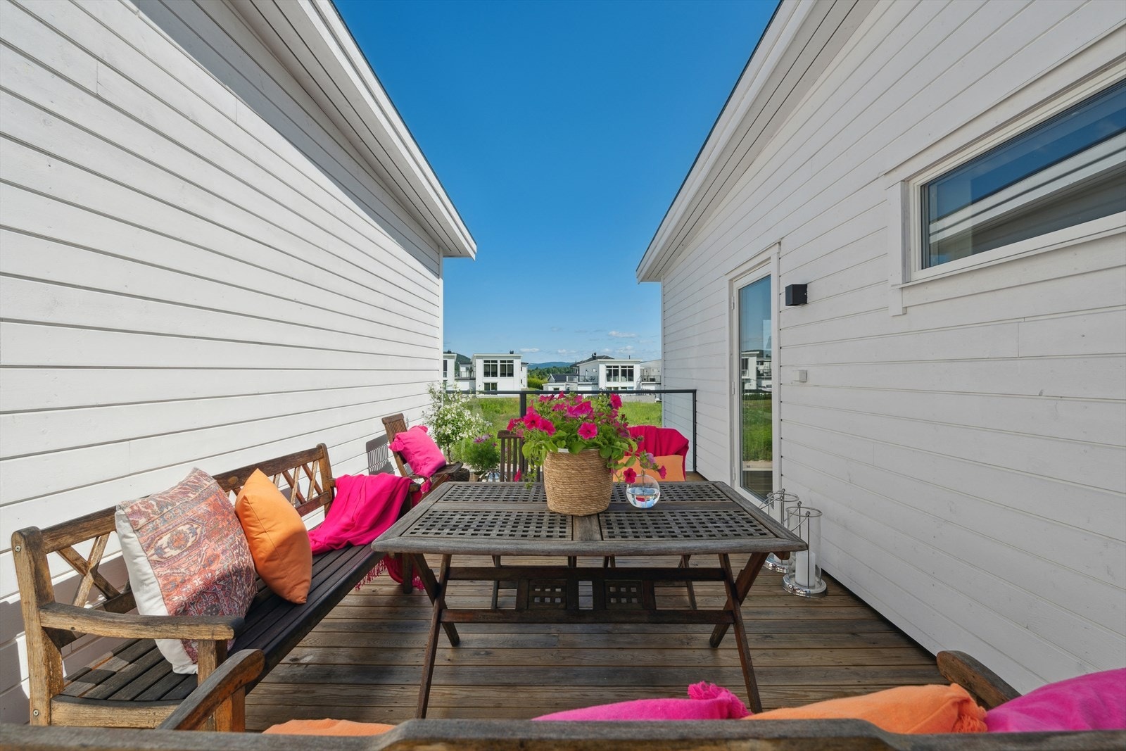 Her kan du nyte varme sommerdager. Galleribilde