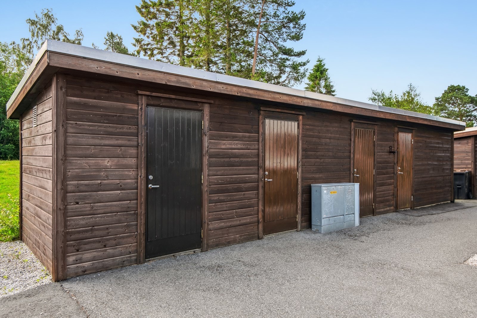Det medfølger også en utebod. Galleribilde