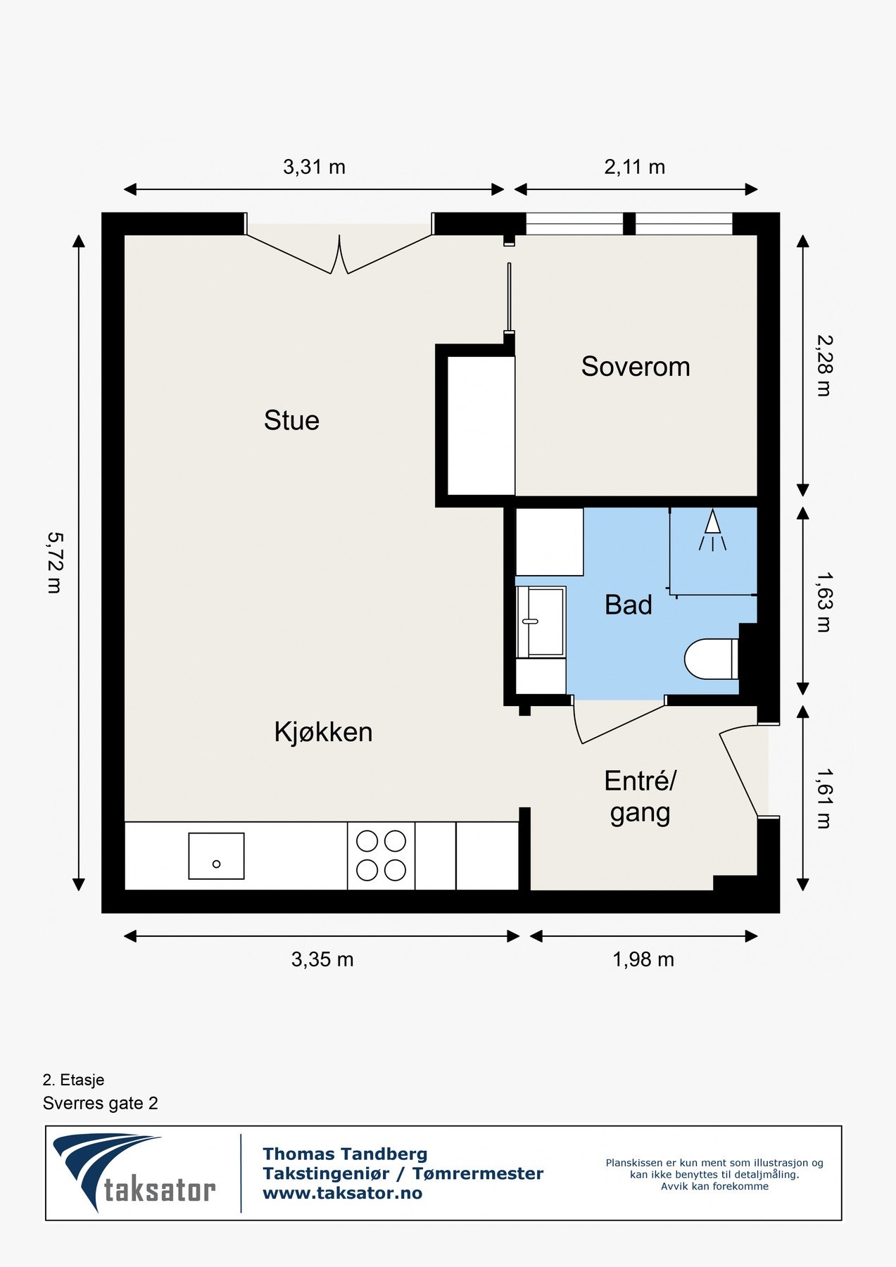 Planløsning. Galleribilde