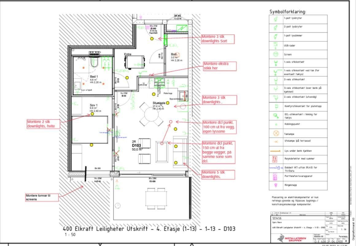 Plantegning! Galleribilde